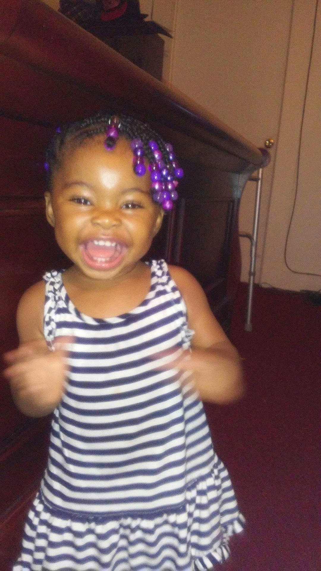 Tanai Lei joined the competition — help win amazing prizes! cheek, child, cool, day, face, fashion_accessory, forehead, fun, girl, hair, hair_accessory, hairstyle, head, headgear, human_hair_color, joy, person, pink, purple, skin