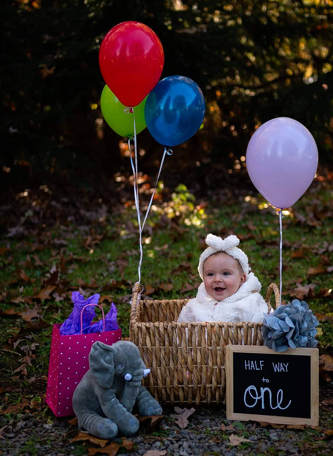 Giovanna joined the competition — help win amazing prizes! balloon, child, event, fun, grass, green, happy, headwear, joy, leisure, magenta, natural_environment, nature, party_supply, people_in_nature, person, pink, recreation, snapshot, spring