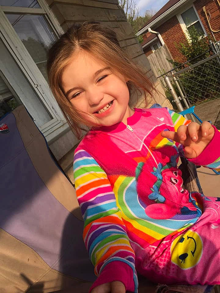 Kenzleigh is registered to the contest to win money with this photo: child, face, fun, happy, joy, person, pink, play, smile, toddler, vacation