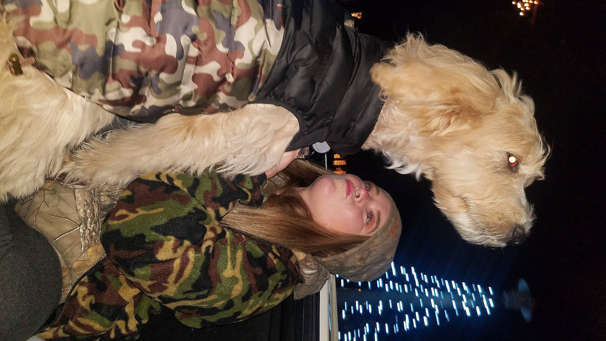 Ginny Lorraine Mcdonald joined the competition — help win amazing prizes! camouflage, canidae, carnivore, companion_dog, dog, dog_breed, fur, mammal, military_camouflage, small_terrier, terrier, toy_dog, vertebrate