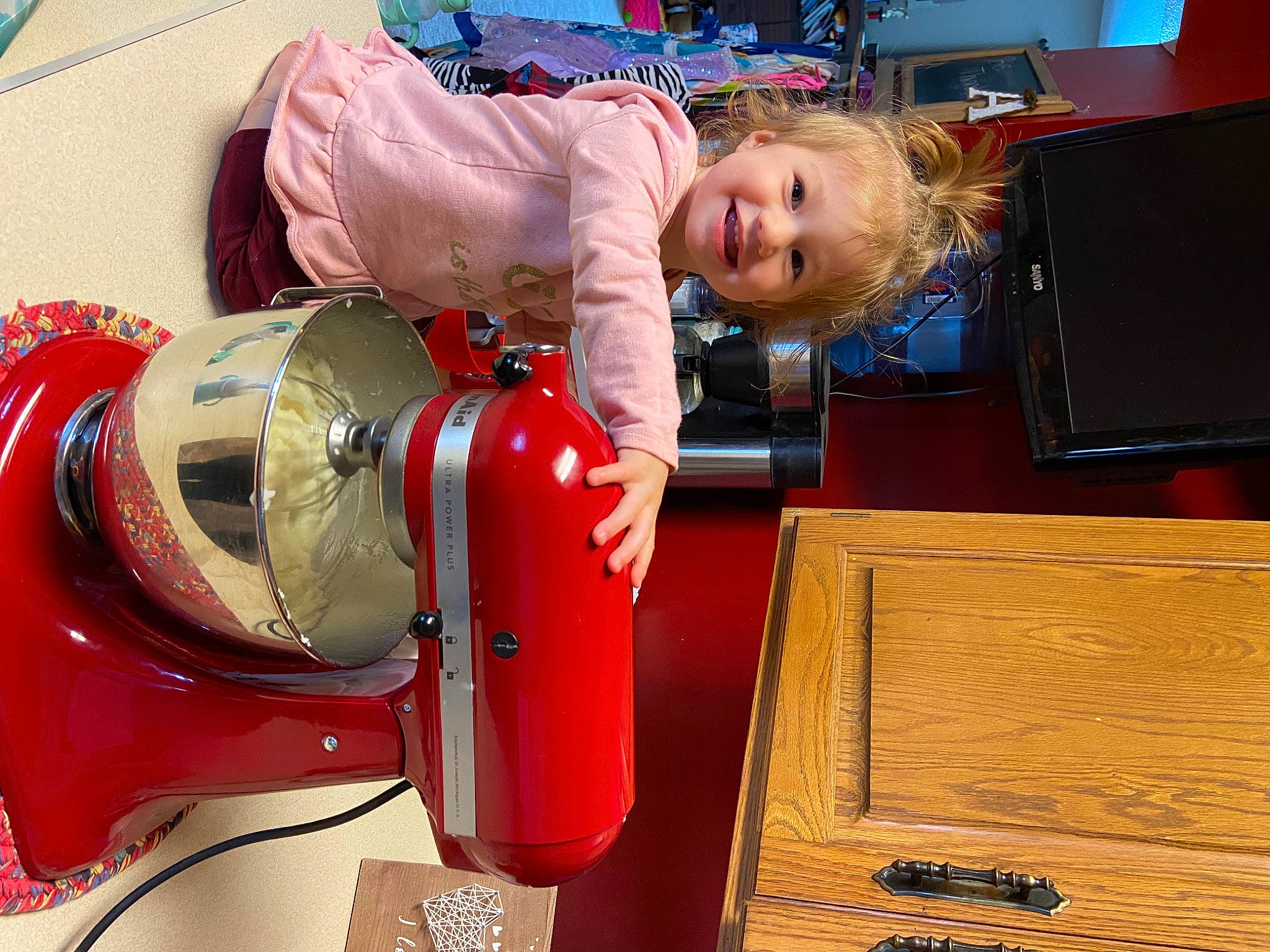 Abbygail is registered to the contest to win money with this photo: automotive_design, automotive_exterior, automotive_lighting, automotive_tire, automotive_wheel_system, car, classic, classic_car, fender, flooring, fun, hardwood, home_appliance, joy, motor_vehicle, person, smile, technology, toddler, vehicle