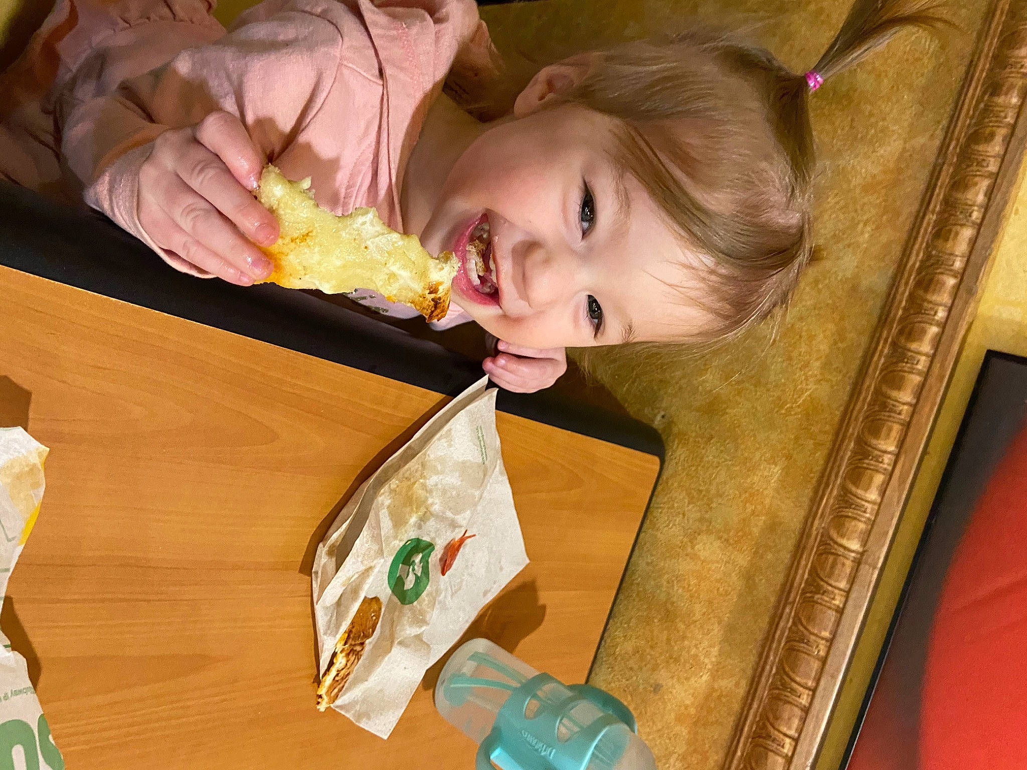 Abbygail joined the competition — help win amazing prizes! baby, child, comfort_food, cuisine, finger, food, food_craving, fun, green, happy, iris, joy, junk_food, person, play, smile, sweetness, tableware, toddler, varnish
