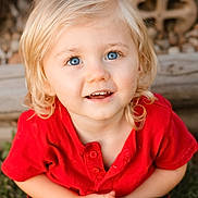 Jhettson is registered to the contest to win money with this photo: blonde, bodypart, child, clothing, dress, face, female, finger, girl, hair, hand, happy, head, mouth, pants, person, photography, portrait, smile, teeth