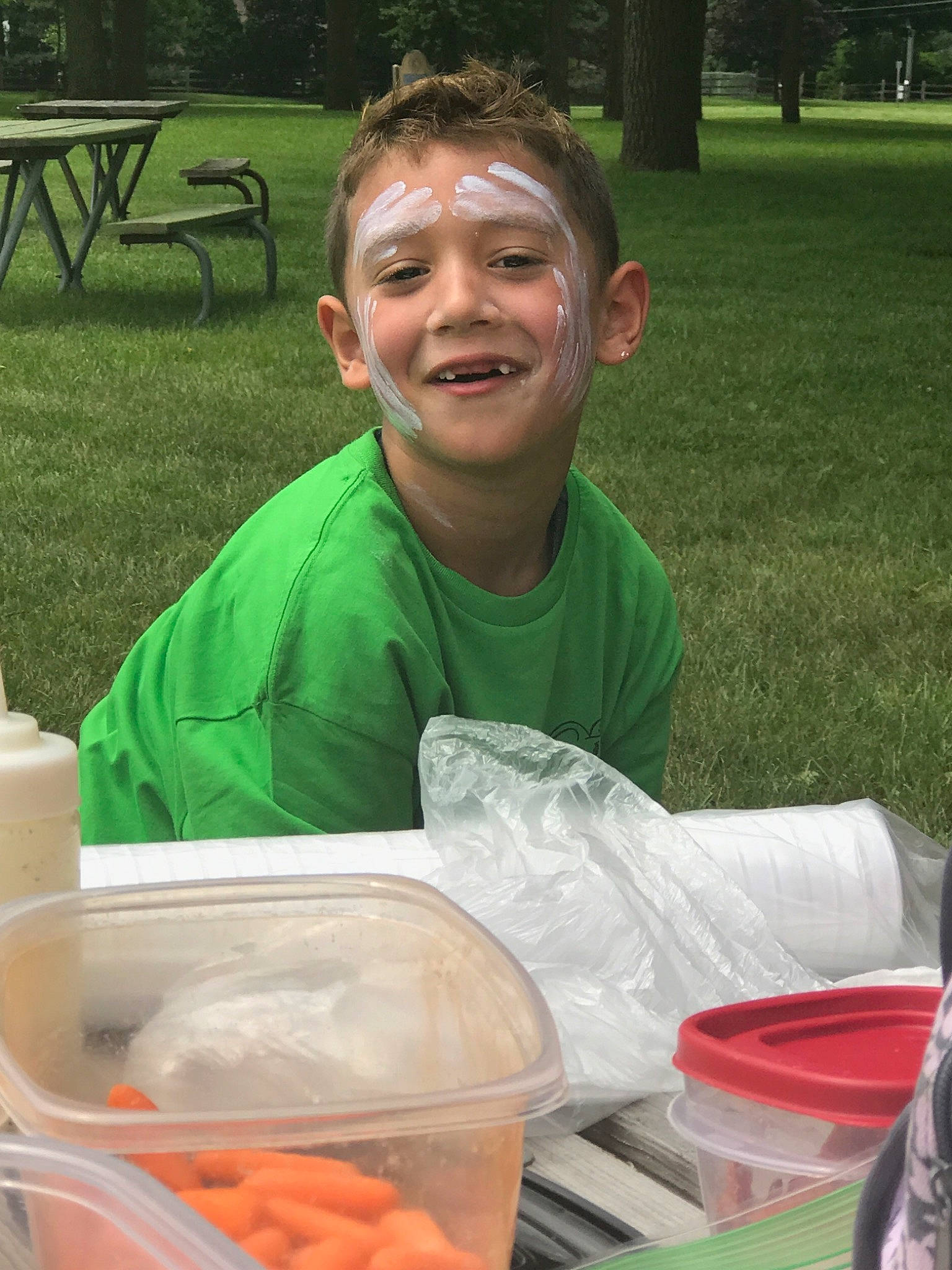 Isaiah joined the competition — help win amazing prizes! fun, joy, person, picnic, recreation, smile