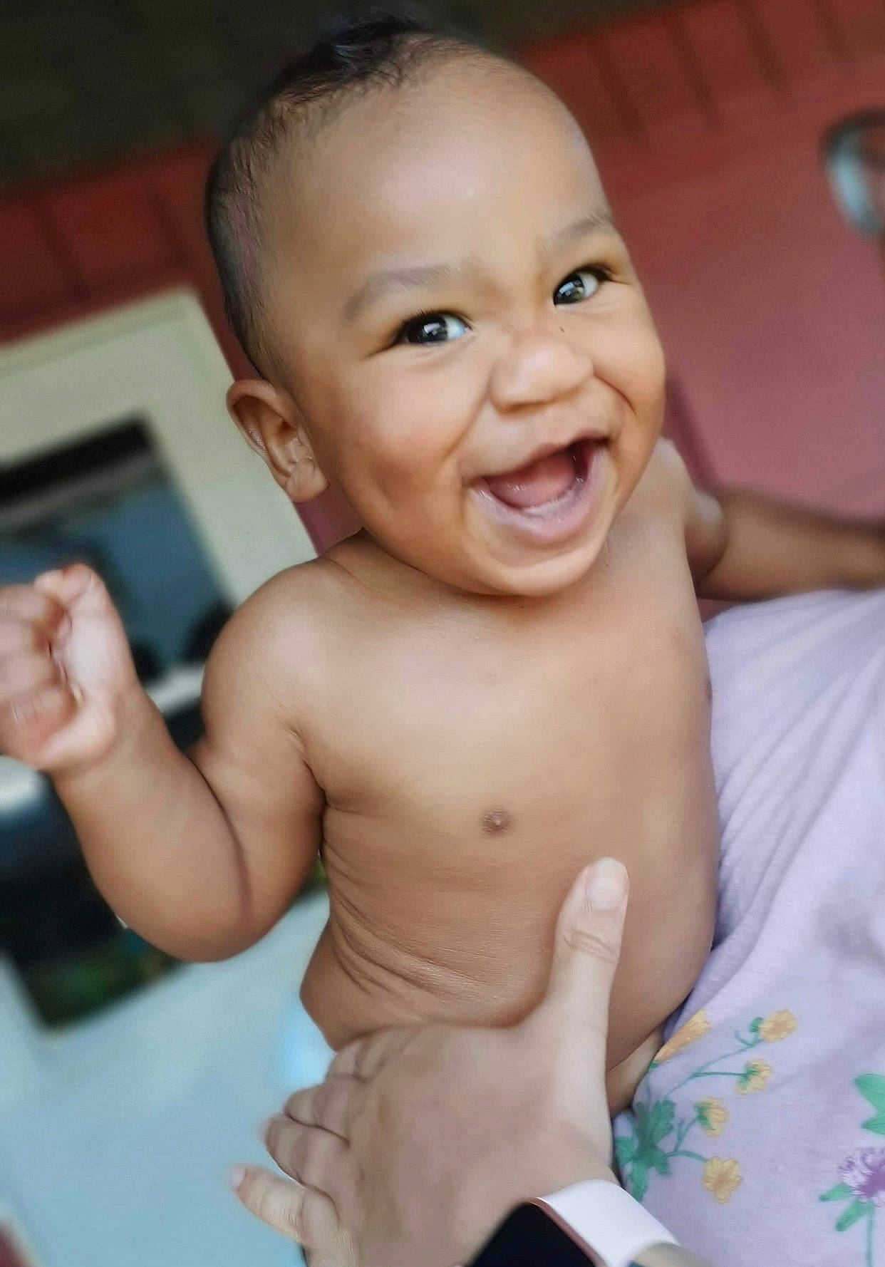 Zaire joined the competition — help win amazing prizes! baby, baby_making_funny_faces, cheek, child, chin, eye, face, facial_expression, forehead, fun, happy, head, joy, laugh, lip, mouth, muscle, nose, person, skin
