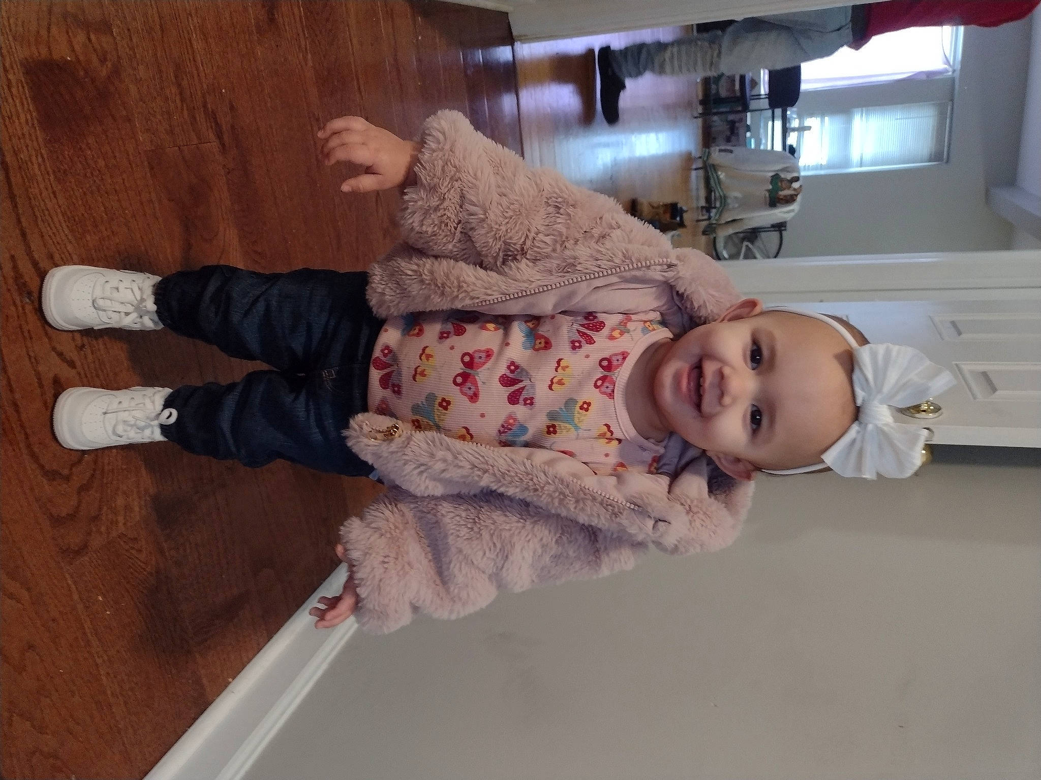 Kalaya joined the competition — help win amazing prizes! baby, baby_products, baby_safety, baby_toddler_clothing, cabinetry, child, comfort, drawer, floor, flooring, hardwood, home_appliance, house, human_leg, joy, kitchen_appliance, person, room, sleeve, smile