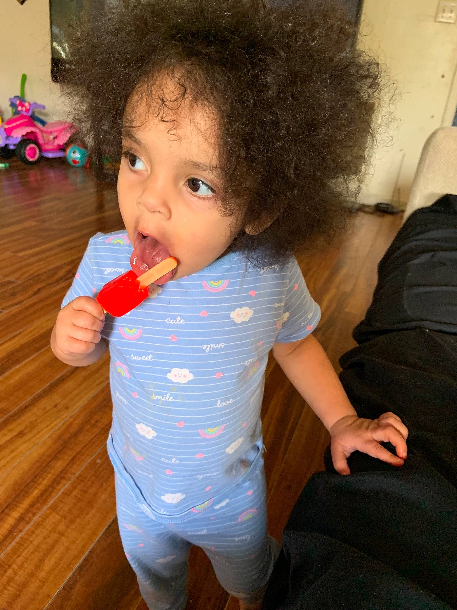 Khalani is registered to the contest to win money with this photo: baby, child, neck, nose, person, toddler