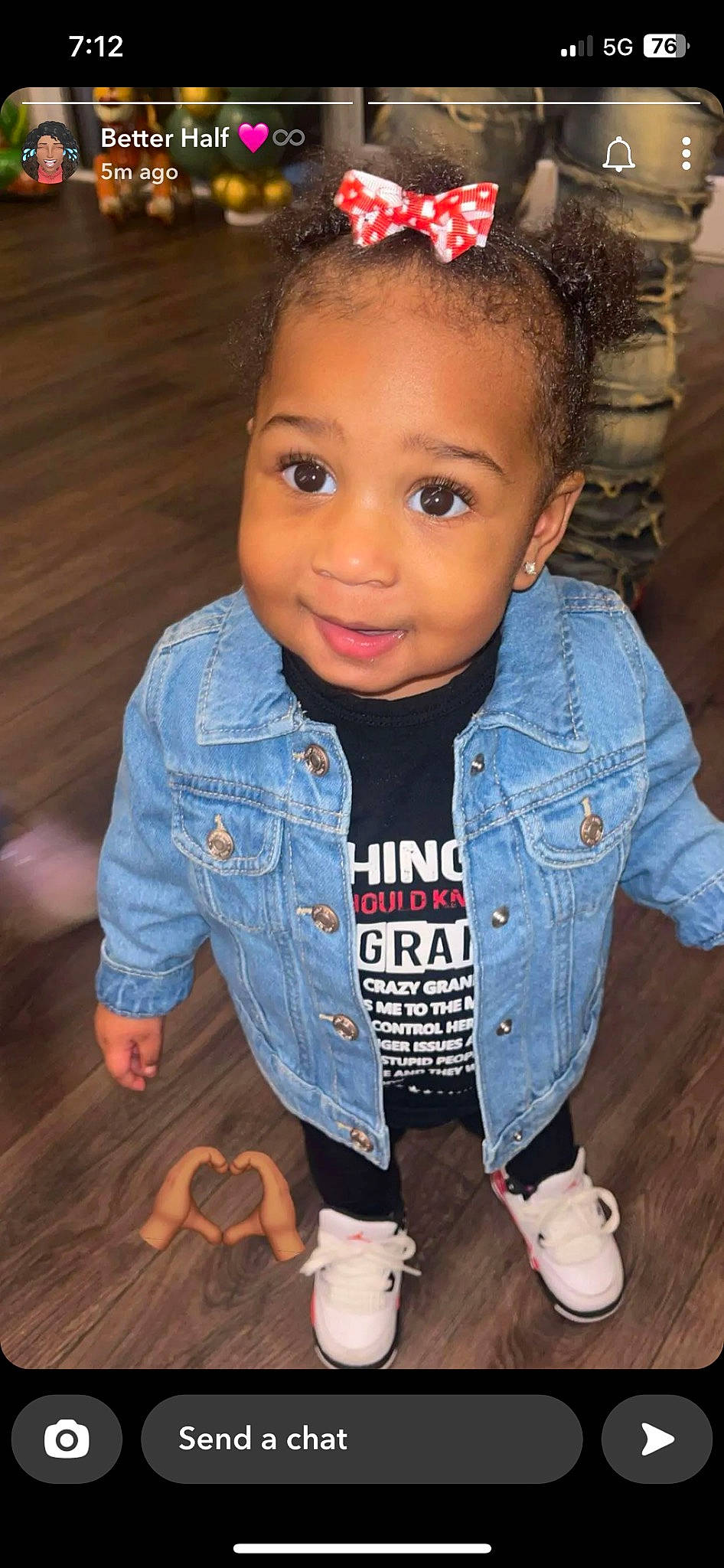 Nyona joined the competition — help win amazing prizes! baby_toddler_clothing, black, cheek, chin, cool, eyebrow, face, forehead, hair, hairstyle, happy, head, joy, lip, nose, person, skin, sleeve, smile, standing