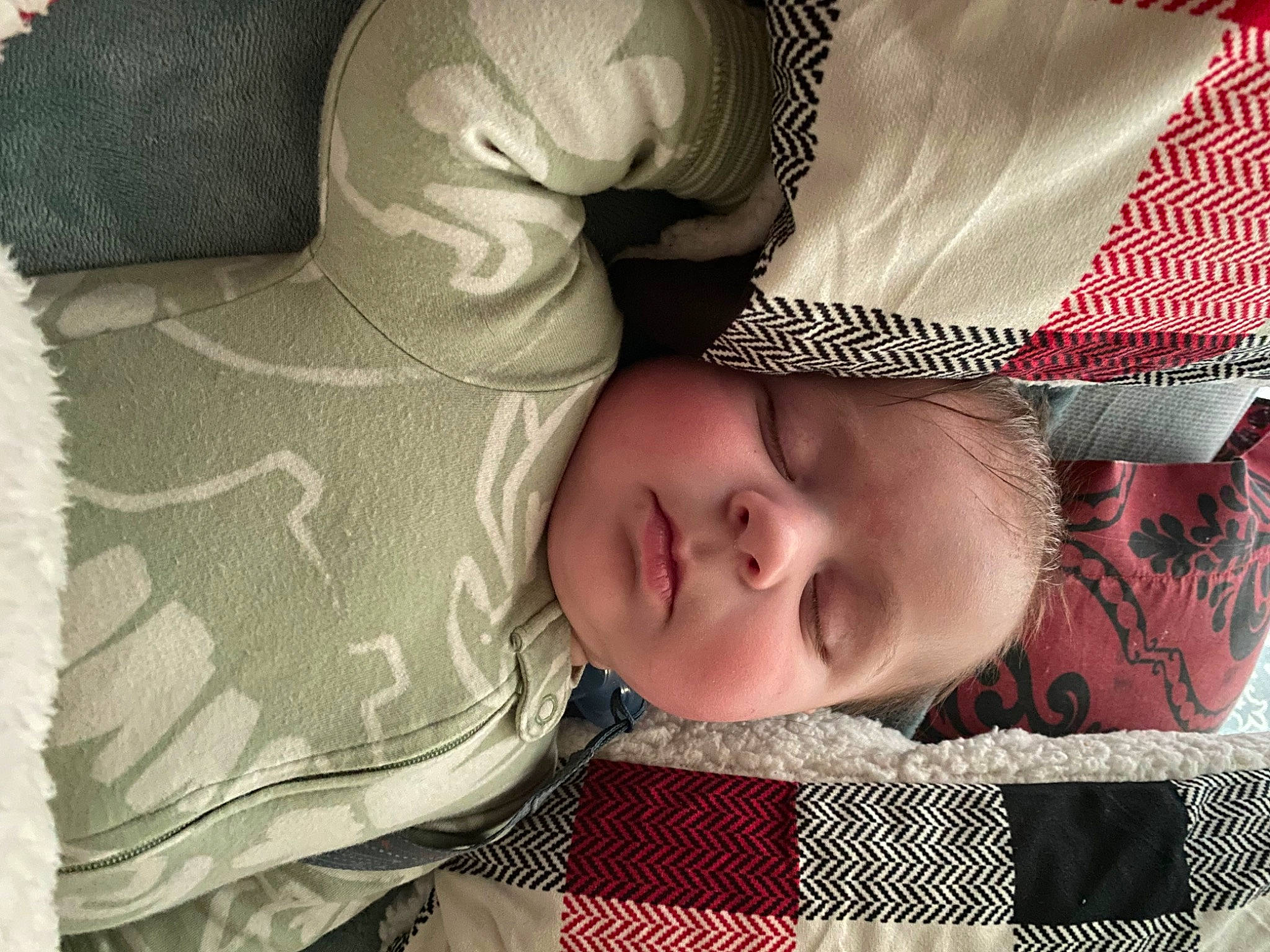 Dexter joined the competition — help win amazing prizes! baby, baby_products, baby_sleeping, baby_toddler_clothing, cheek, child, comfort, eye, eyelash, gesture, head, linens, nose, pattern, person, plaid, product, skin, sleeve, textile
