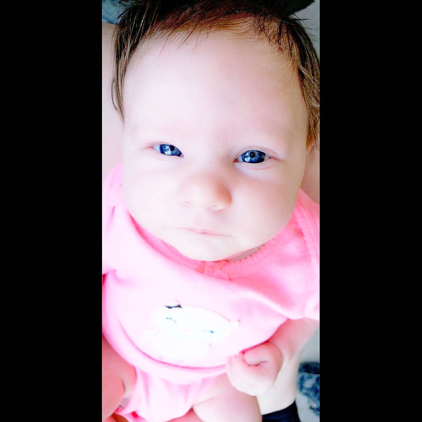 Kinlee is registered to the contest to win money with this photo: baby, beauty, cheek, child, chin, cool, eye, eyebrow, face, forehead, hair, head, iris, joy, lip, nose, organ, person, pink, skin