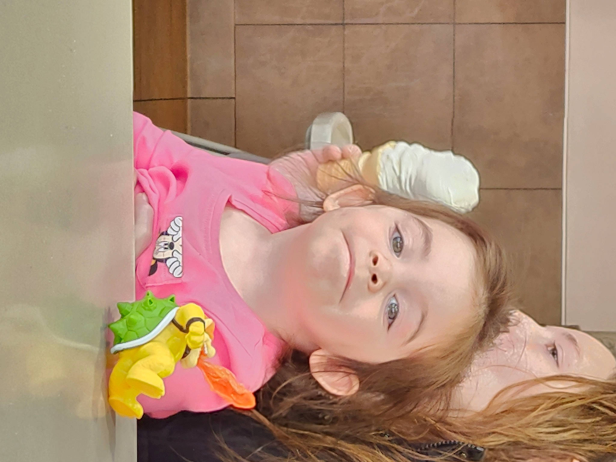 Ryder joined the competition — help win amazing prizes! baby, cheek, child, eyelash, hair_accessory, happy, lip, magenta, peach, person, pink, portrait_photography, room, skin, smile, sweetness, toddler, toy