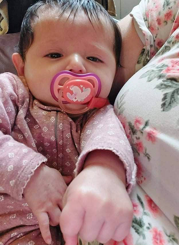 Memory joined the competition — help win amazing prizes! baby, baby_sleeping, baby_toddler_clothing, cheek, child, comfort, eyelash, gesture, happy, iris, linens, lip, mouth, nose, pattern, person, pink, skin, sleeve, textile