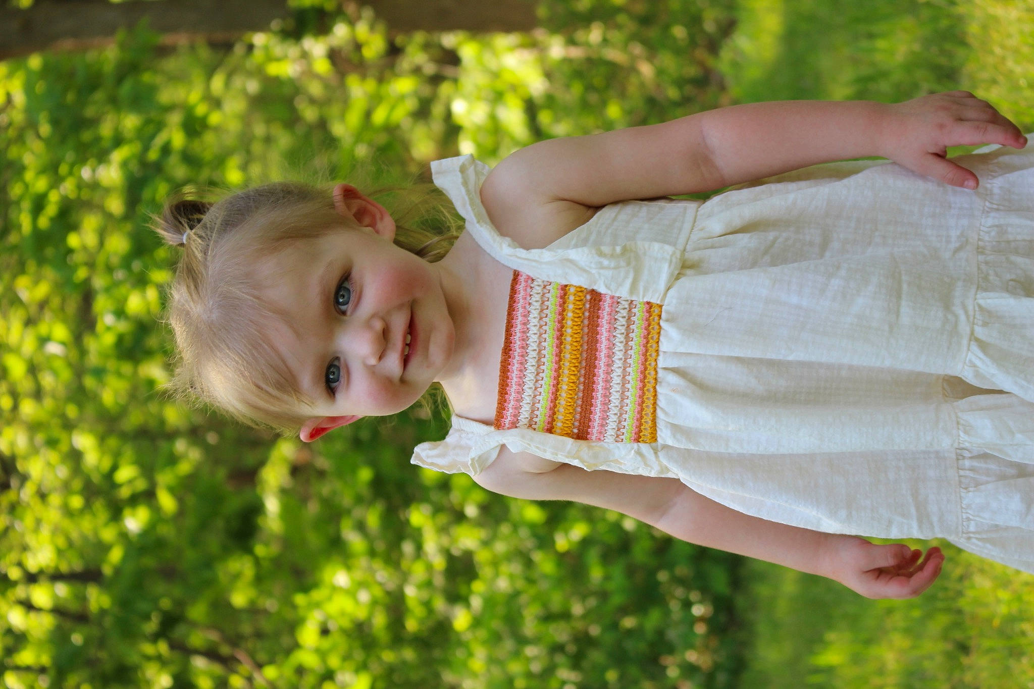 Bexley joined the competition — help win amazing prizes! baby, baby_toddler_clothing, botany, child, dress, fun, grass, grass_family, grassland, happy, joy, leisure, meadow, pattern, people_in_nature, person, plant, portrait_photography, prairie, smile