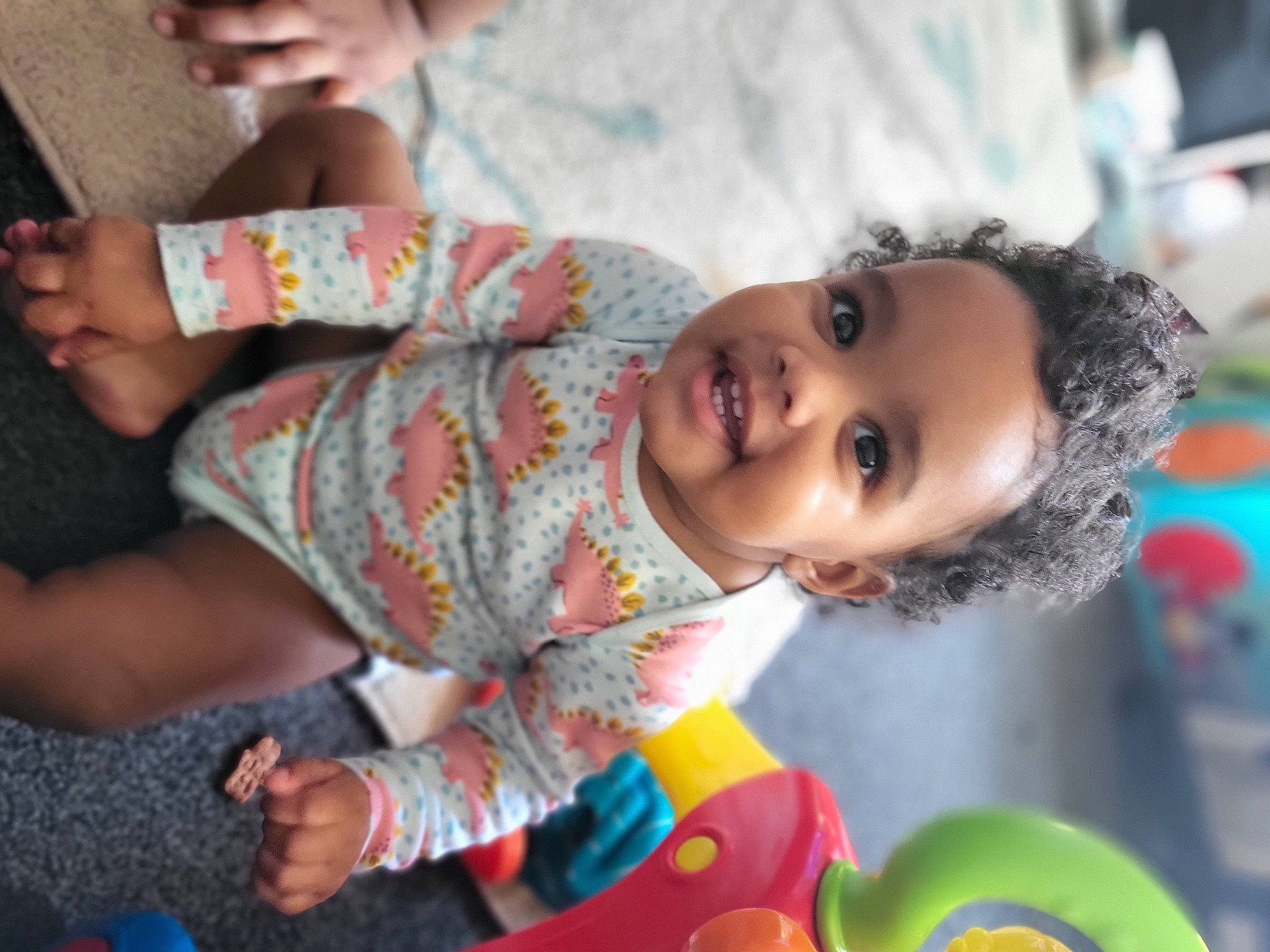 Alayah joined the competition — help win amazing prizes! adaptation, baby, baby_toddler_clothing, cheek, child, event, eye, fun, hairstyle, happy, head, iris, leisure, mouth, nose, person, sitting, skin, smile, toddler