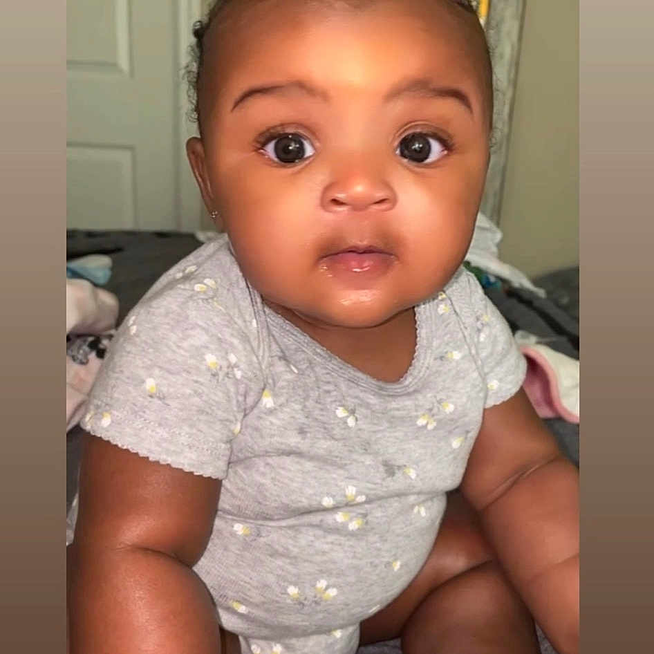 Jayda joined the competition — help win amazing prizes! baby_toddler_clothing, cheek, chest, ear, eyebrow, eyelash, flash_photography, forehead, gesture, human_body, iris, lip, mouth, neck, nose, shoulder, skin, sleeve, toddler, trunk