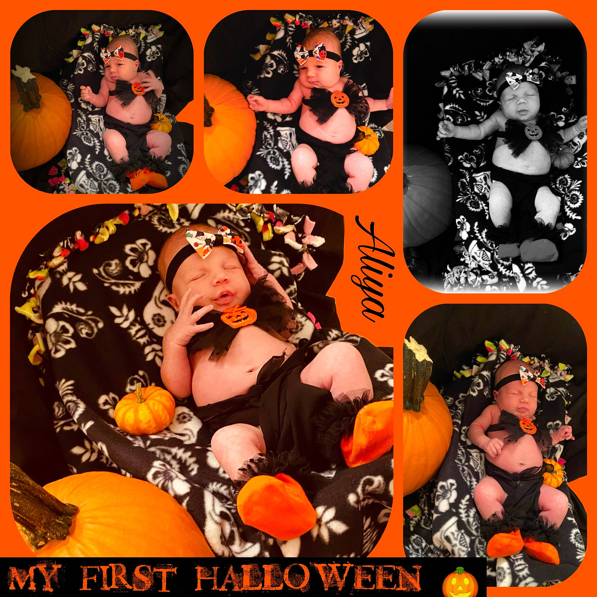 Aliya is registered to the contest to win money with this photo: art, circle, collage, event, facial_expression, fictional_character, flesh, font, graphic_design, graphics, happy, hat, headwear, mammal, orange, organism, pattern, person, photo_caption, photography