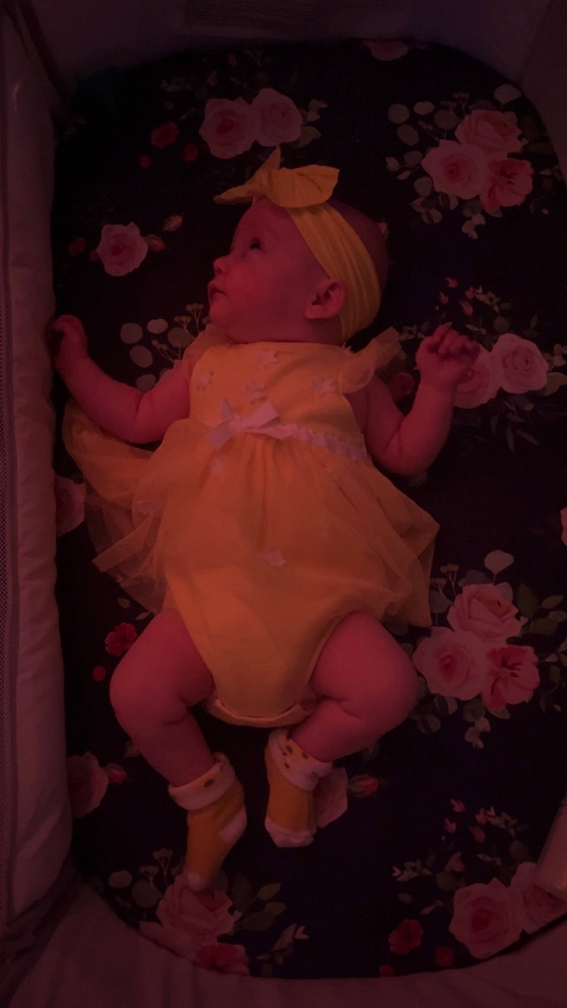 Skarlet joined the competition — help win amazing prizes! baby, baby_toddler_clothing, child, doll, flesh, human_leg, linens, magenta, pattern, peach, person, petal, pink, purple, room, stuffed_toy, teddy_bear, toddler, toy, trunk