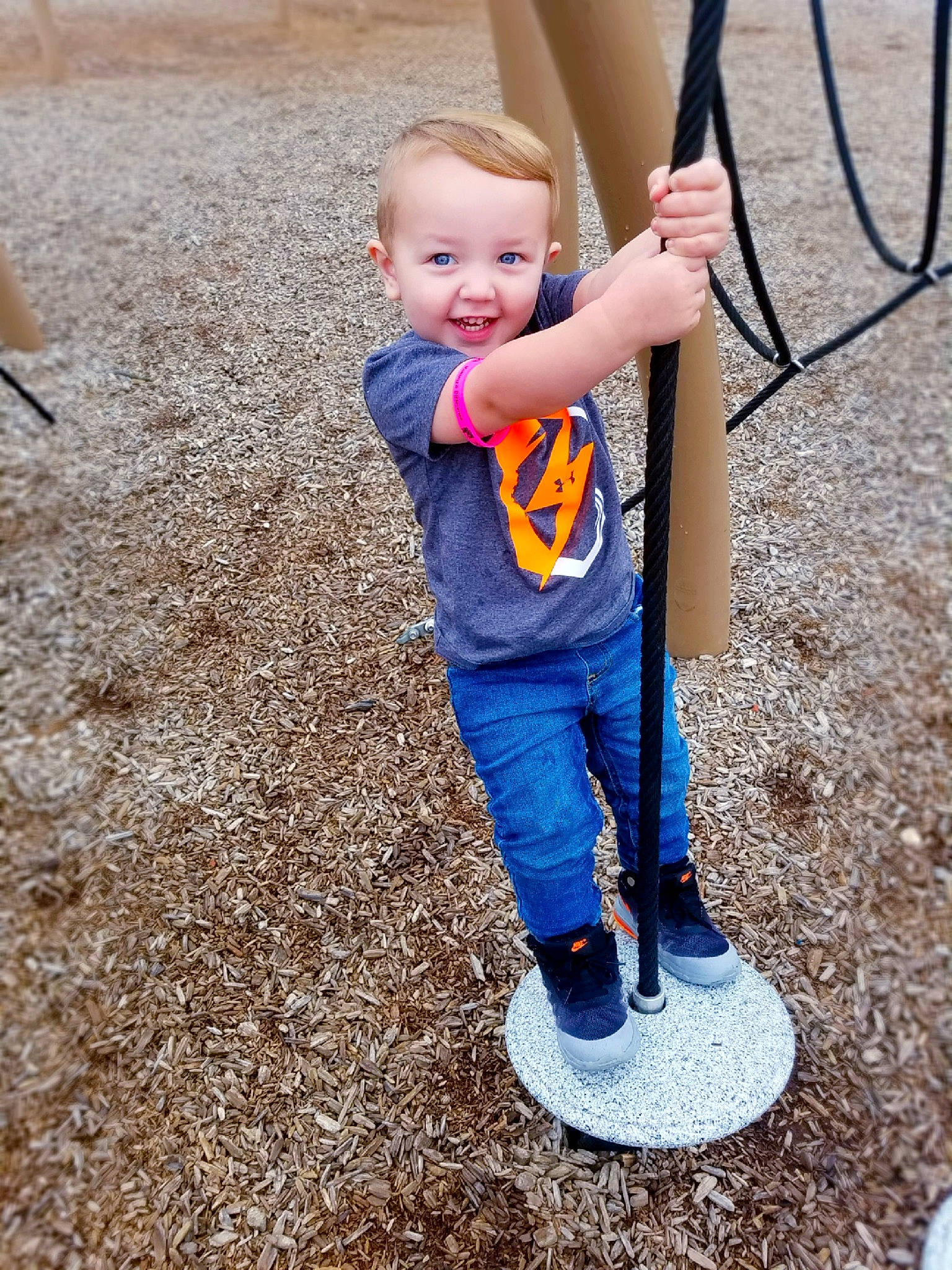 Titan joined the competition — help win amazing prizes! child, fun, jeans, joy, person, play, product, recreation, shoe, standing, toddler, vacation