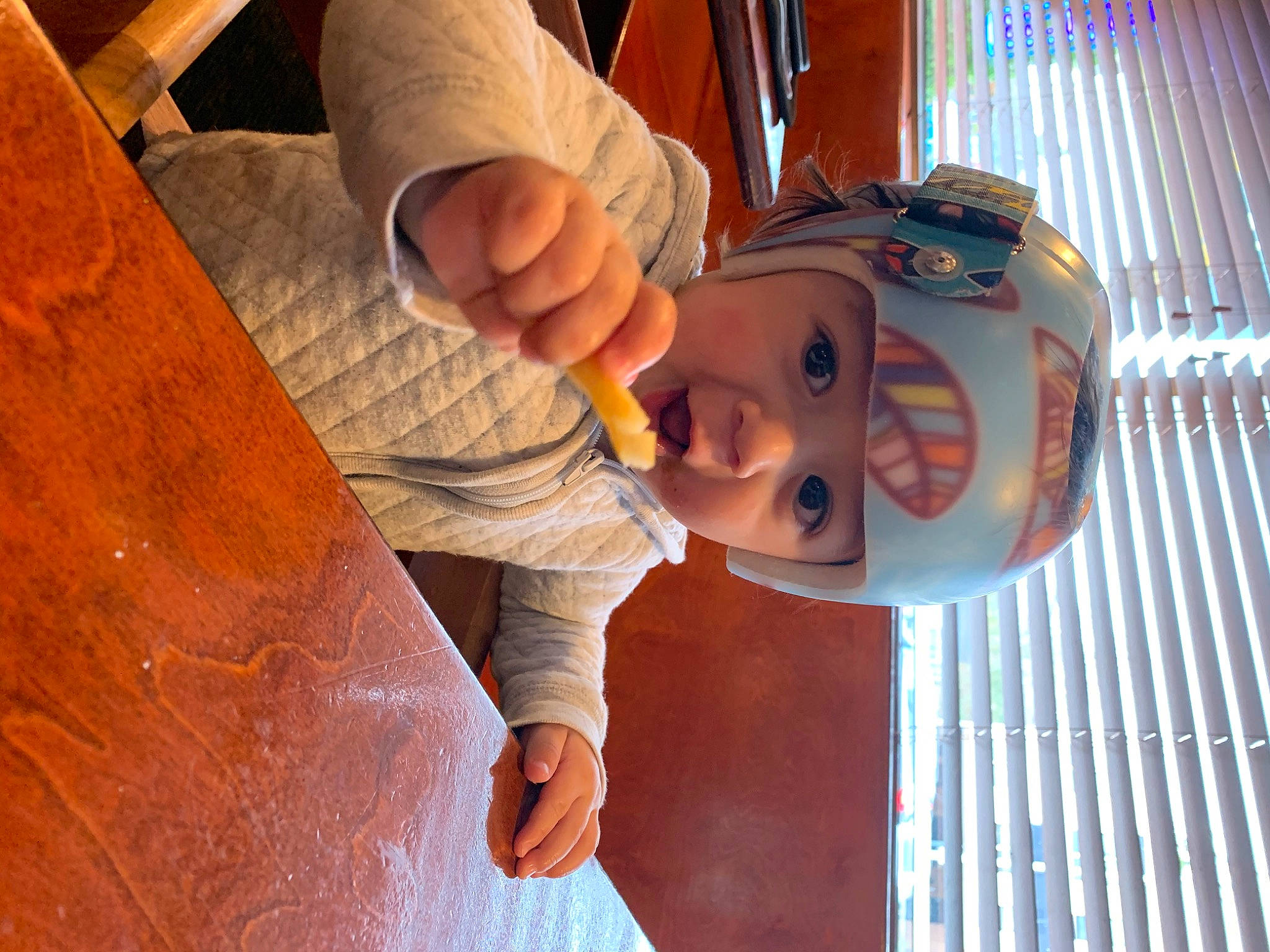 August joined the competition — help win amazing prizes! child, fun, headwear, person, smile, toddler