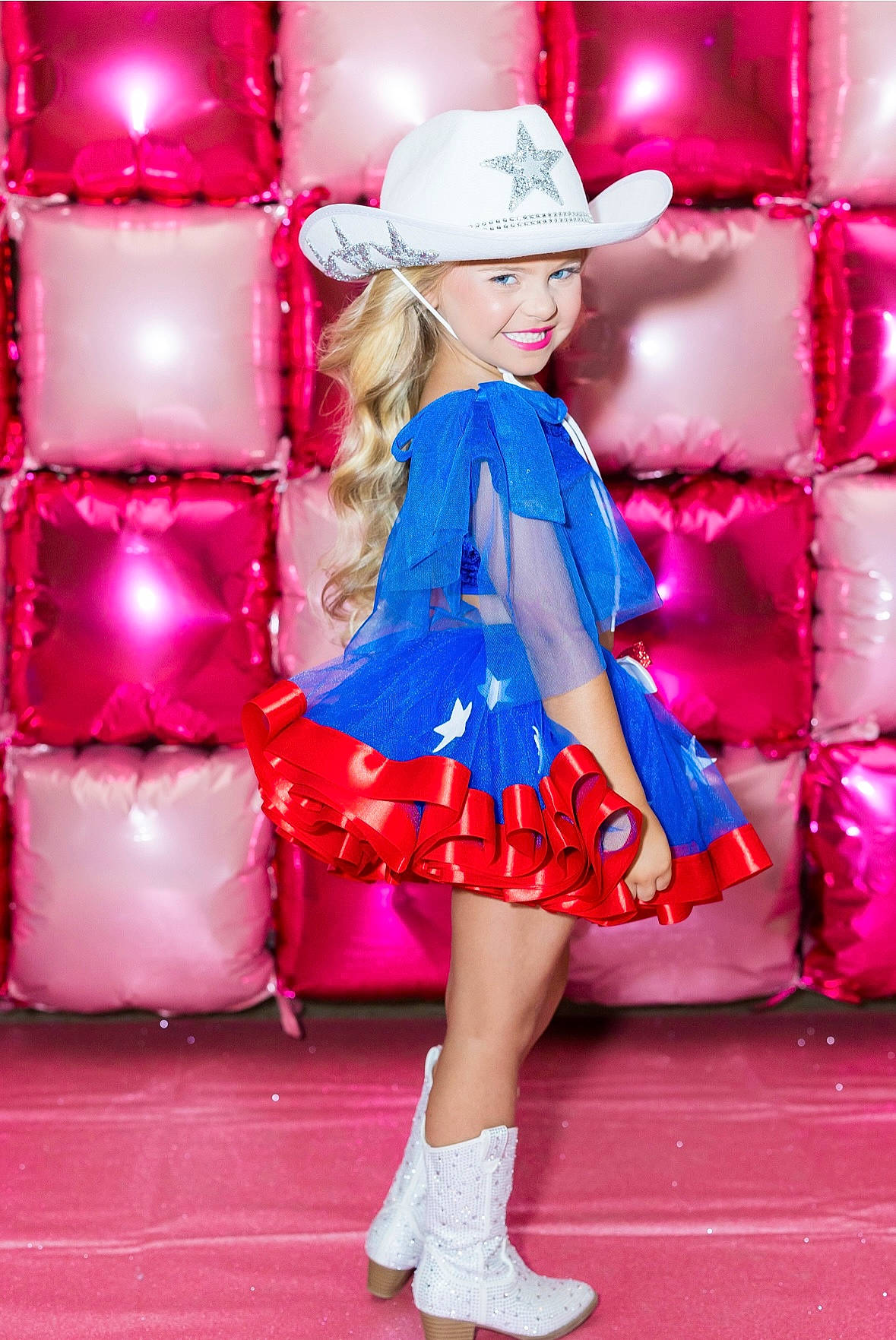 Jayleigh Rae joined the competition — help win amazing prizes! candle, child, clothing, costume, cowboyhat, dress, face, fashion, female, footwear, girl, hat, head, highheel, performer, person, shoe, skirt, soloperformance, sunhat