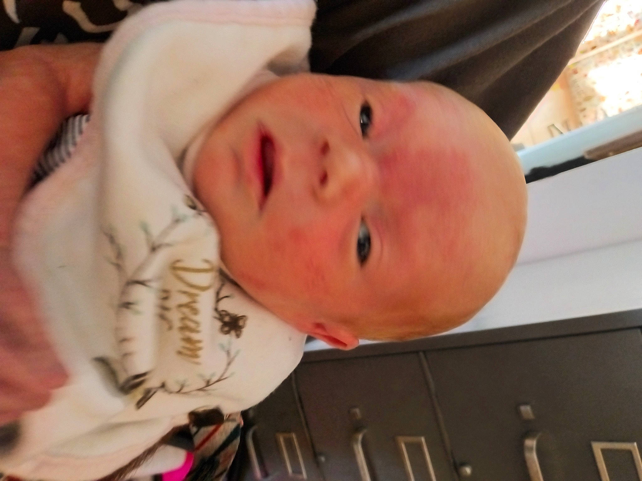 Lydia joined the competition — help win amazing prizes! baby, baby_products, baby_safety, baby_toddler_clothing, cheek, child, comfort, eyebrow, eyelash, finger, lip, mouth, nail, no_expression, nose, person, room, skin, thumb, toddler