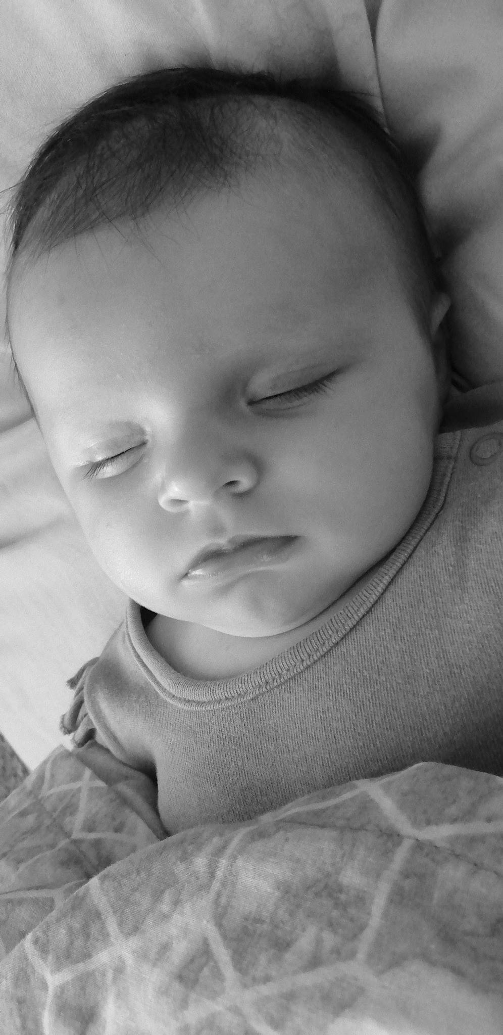 Amelia-rose is registered to the contest to win money with this photo: baby, beauty, black, black_and_white, cheek, child, chin, close_up, eye, eyebrow, face, forehead, head, lip, monochrome, nose, person, photograph, skin, toddler