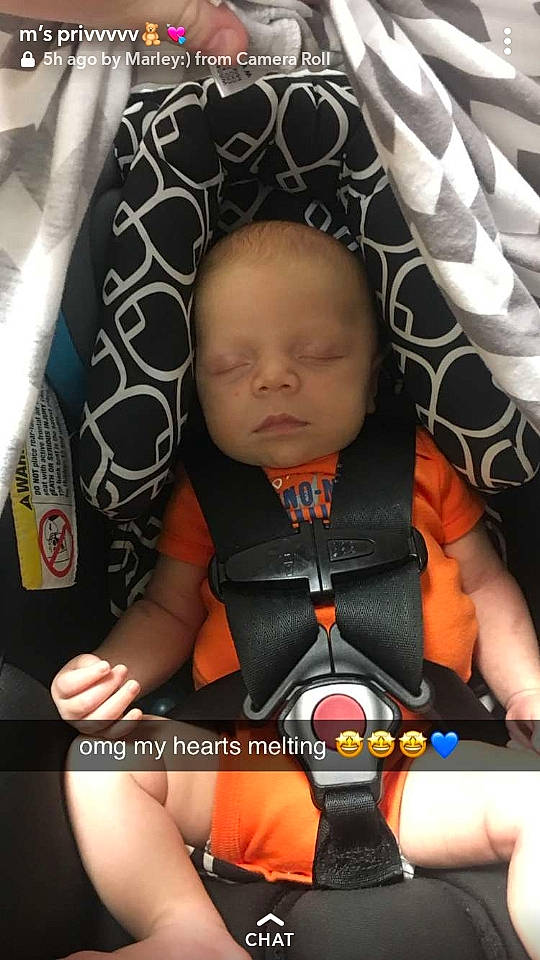 Jayse joined the competition — help win amazing prizes! auto_part, baby, baby_carriage, baby_in_car_seat, baby_products, car_seat, cheek, child, person, product, seat_belt, toddler