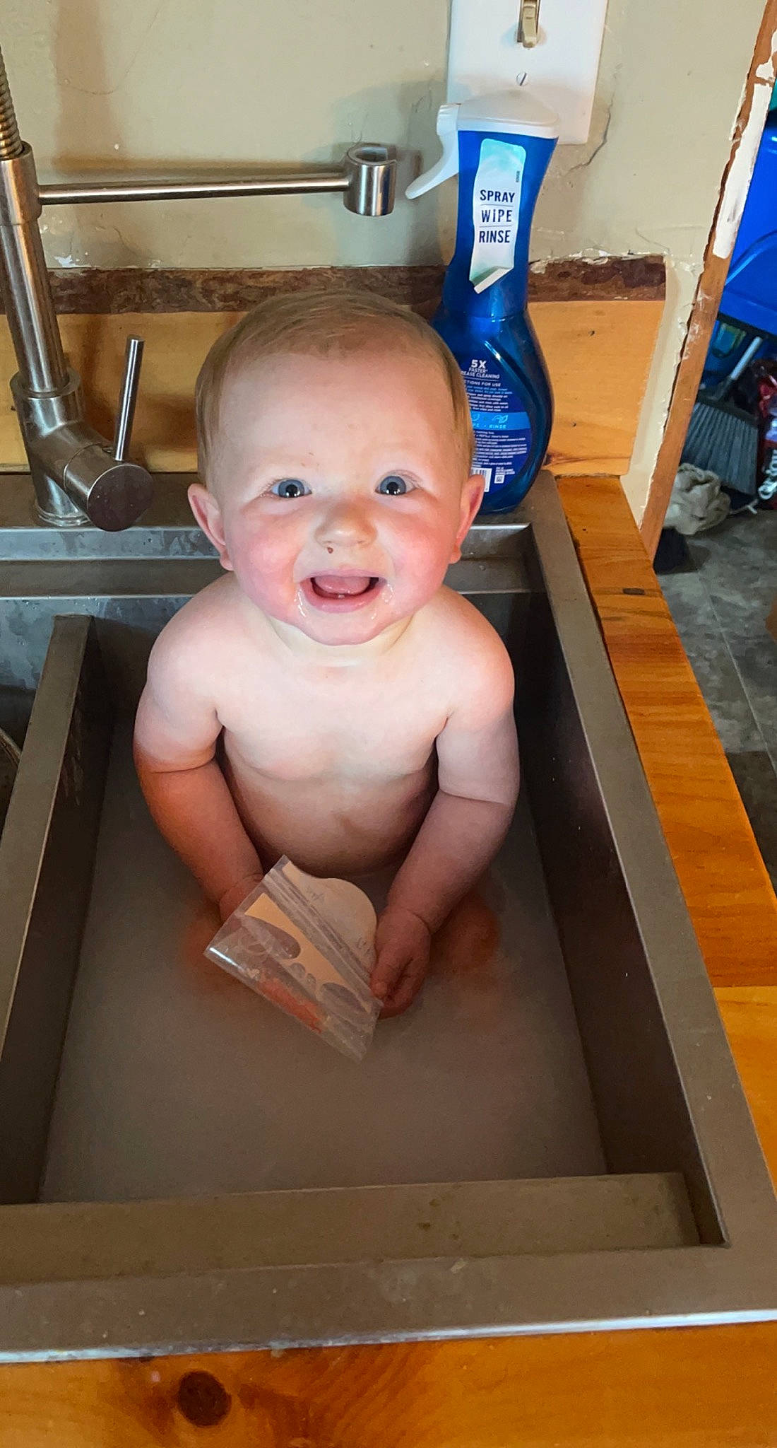 Camden joined the competition — help win amazing prizes! abdomen, art, baby, baby_products, barechested, bathing, cheek, chest, child, electric_blue, flooring, foot, fun, gas, happy, person, room, sitting, smile, toddler