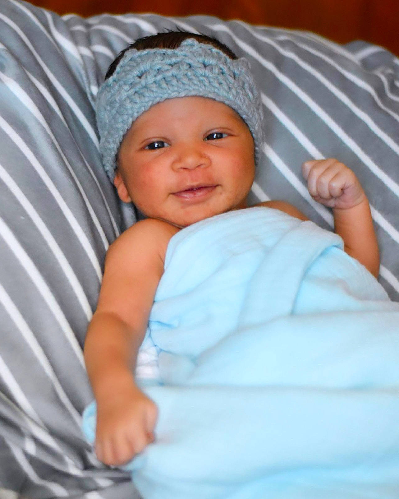 Julien joined the competition — help win amazing prizes! baby, baby_products, baby_sleeping, baby_toddler_clothing, beanie, cap, cheek, child, comfort, eyebrow, happy, hat, headwear, knit_cap, linens, person, skin, sleeve, smile, textile