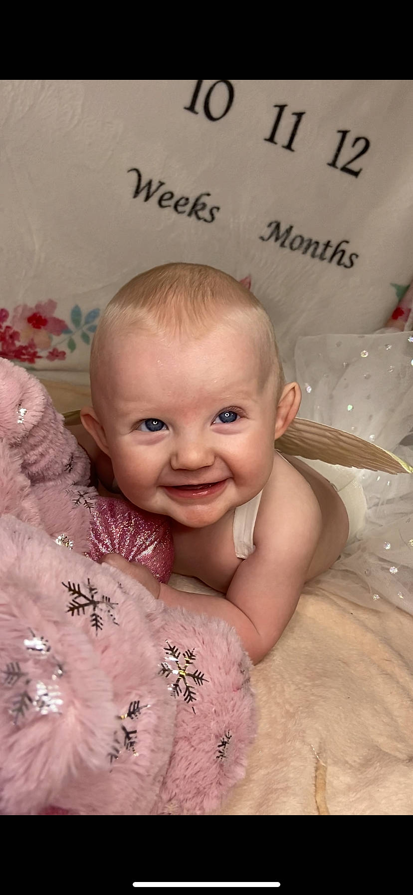 Emberleigh joined the competition — help win amazing prizes! baby, bathing, cheek, chest, child, chin, eye, eyebrow, eyelash, facial_expression, finger, fun, happy, joy, pattern, person, pink, product, skin, smile