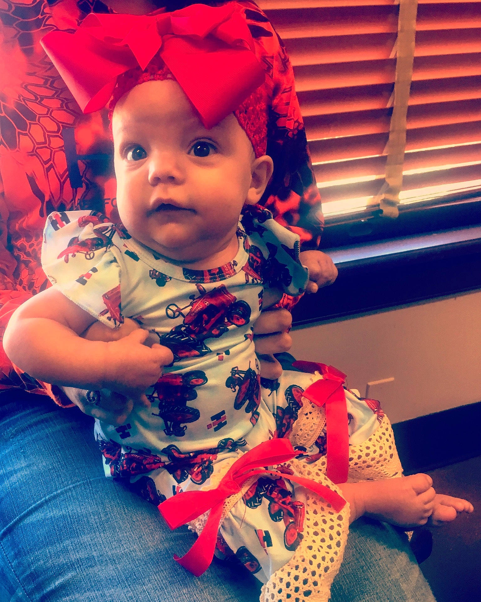 Madilynn is registered to the contest to win money with this photo: child, fun, girl, hair_accessory, happiness, headgear, infant, person, pink, product, skin, toddler