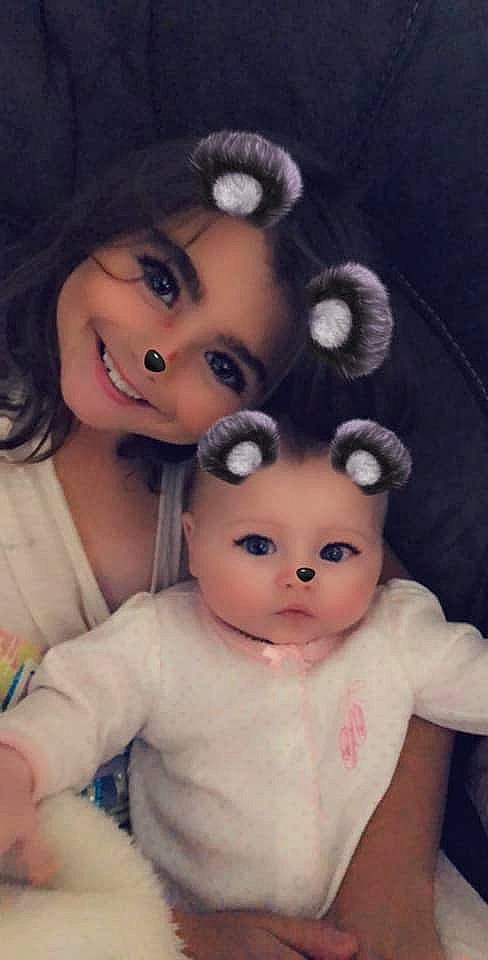 Paityn is registered to the contest to win money with this photo: baby, black_hair, cheek, child, doll, joy, person, skin, toddler, toy