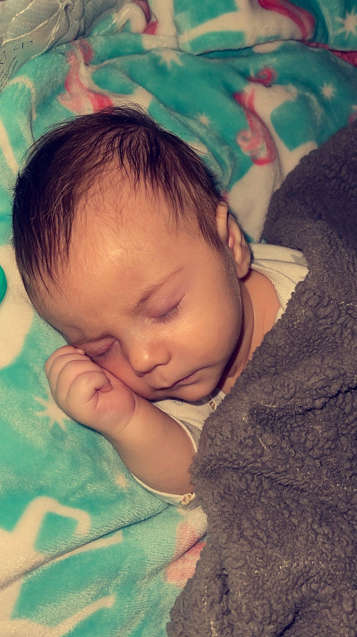 Grayson is registered to the contest to win money with this photo: baby, baby_toddler_clothing, cheek, chin, comfort, eye, eyebrow, face, finger, forehead, gesture, hair, happy, head, iris, mouth, nose, person, skin, textile