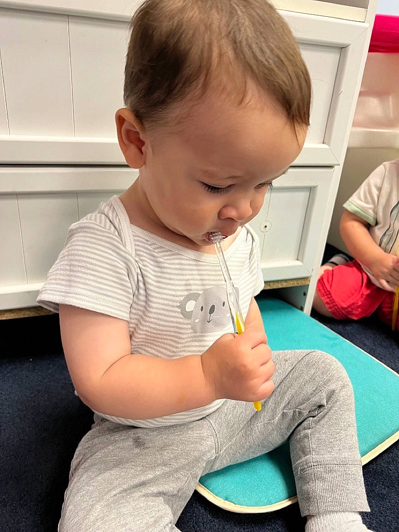Leo joined the competition — help win amazing prizes! baby, baby_toddler_clothing, child, flooring, foot, fun, happy, human_leg, kitchen_appliance, knee, lap, luggage_and_bags, person, play, room, sitting, sock, standing, t_shirt, toddler