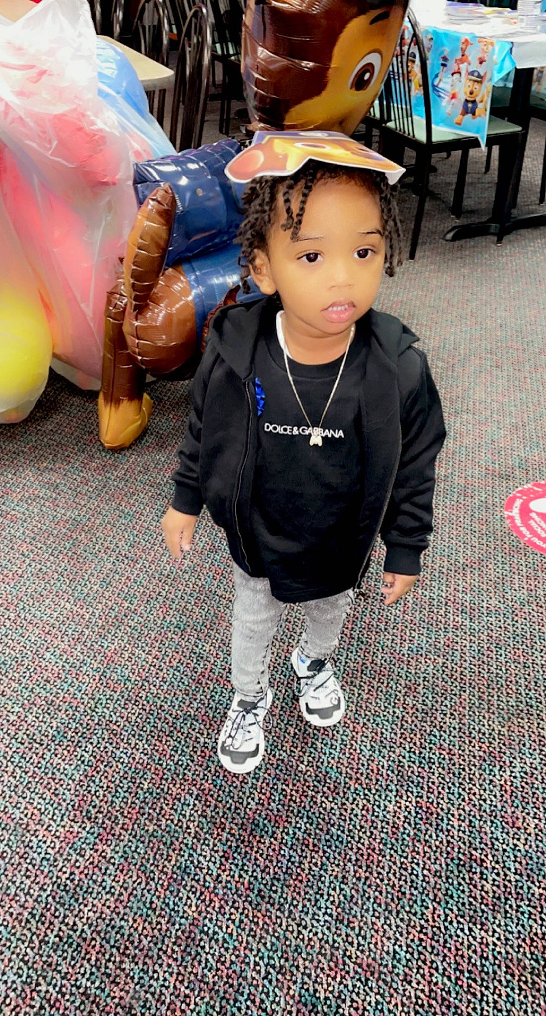 Mario joined the competition — help win amazing prizes! cap, child, electric_blue, event, eye, flooring, fun, happy, hat, leisure, luggage_and_bags, person, photograph, recreation, shoe, sleeve, snapshot, sneakers, street_fashion, t_shirt