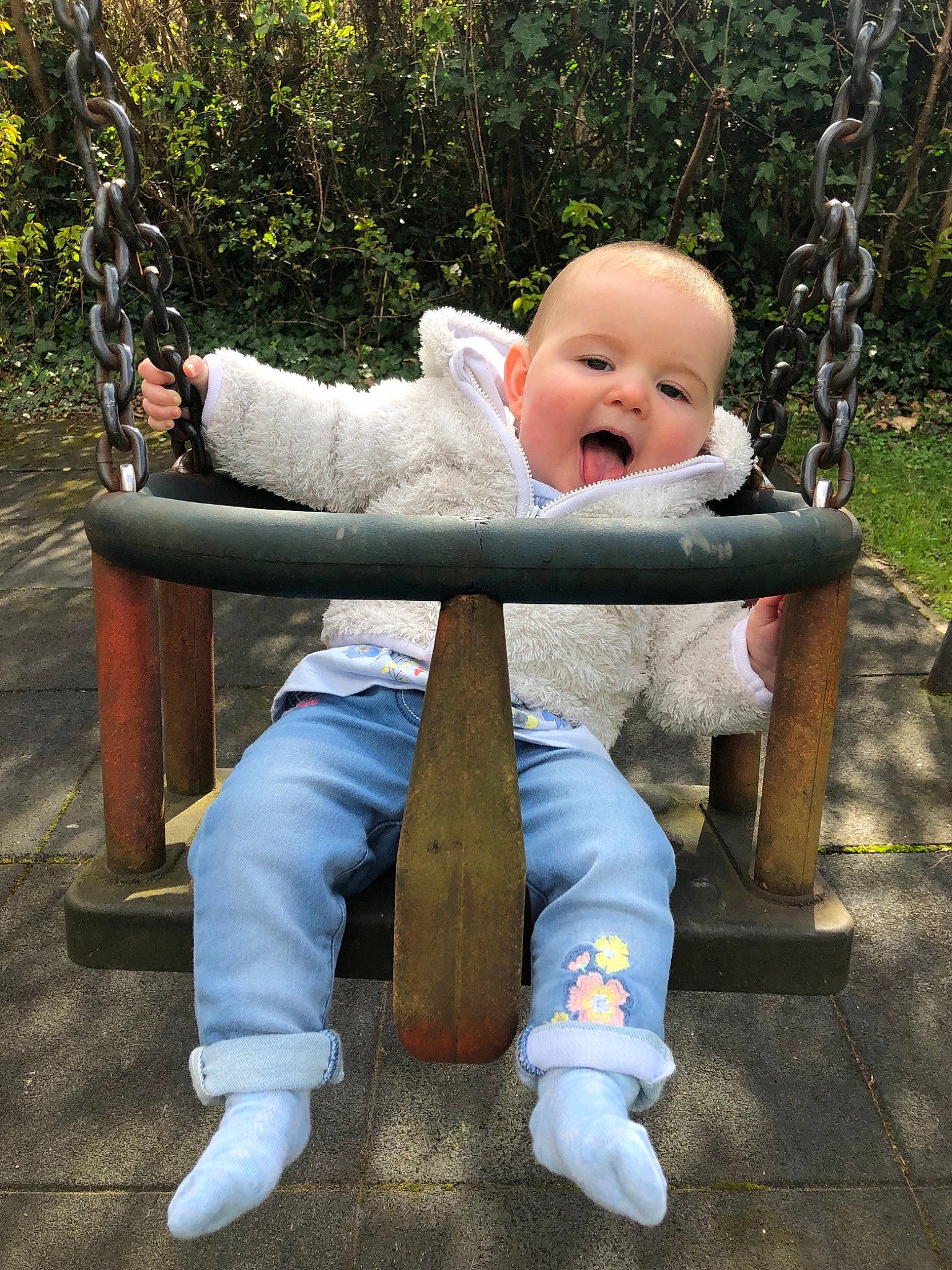 Gracie-may is registered to the contest to win money with this photo: baby, child, headwear, leisure, person, sitting, toddler