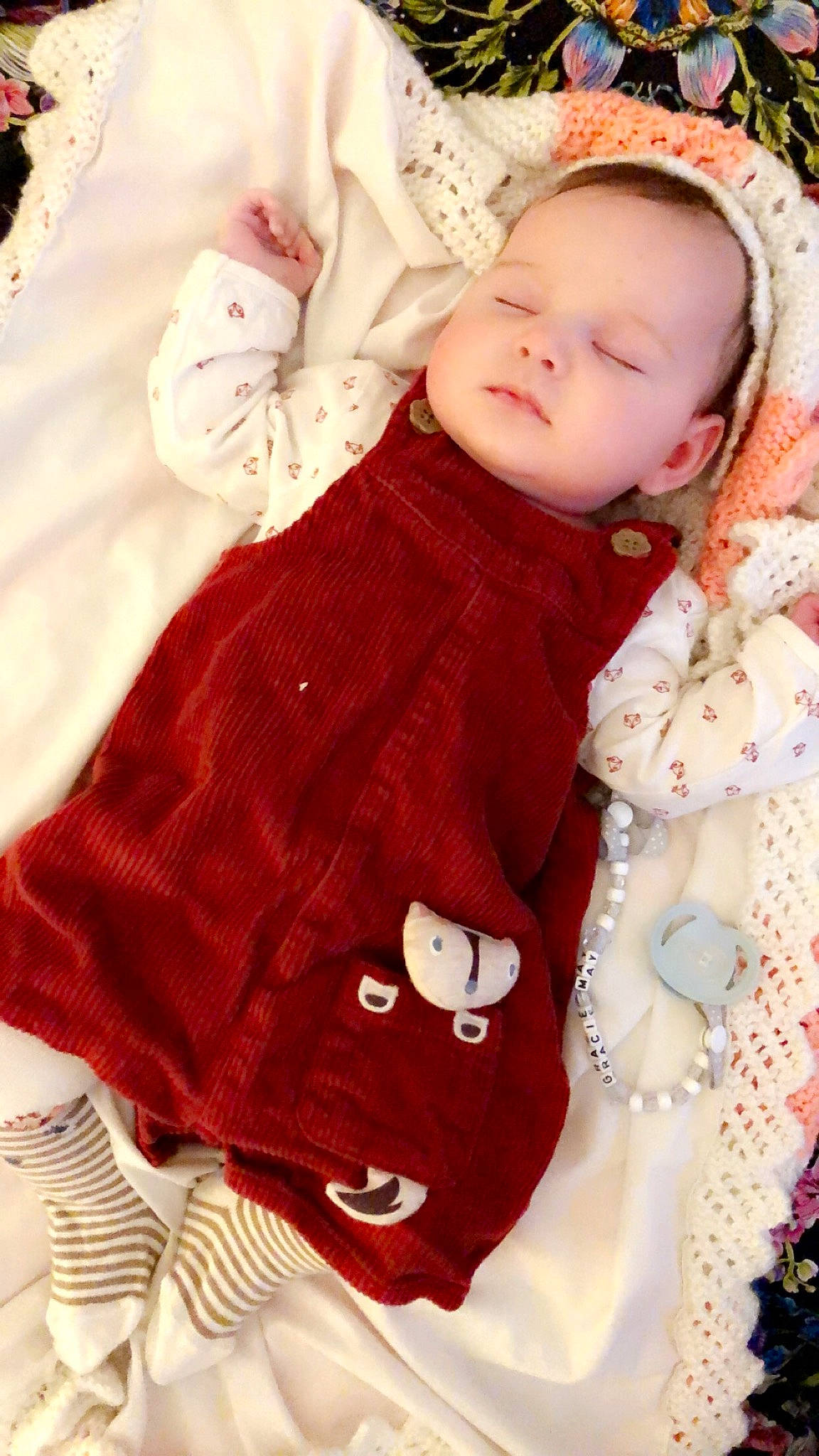 Gracie-may is registered to the contest to win money with this photo: child, doll, girl, hair_accessory, infant, outerwear, person, product, skin, textile, toddler