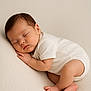 baby, sleeping, infant, onesie, cute, peaceful, soft, newborn, skin, toddler, child, portrait, rest, relaxation, human, face, hands, feet, lying_down, cozy