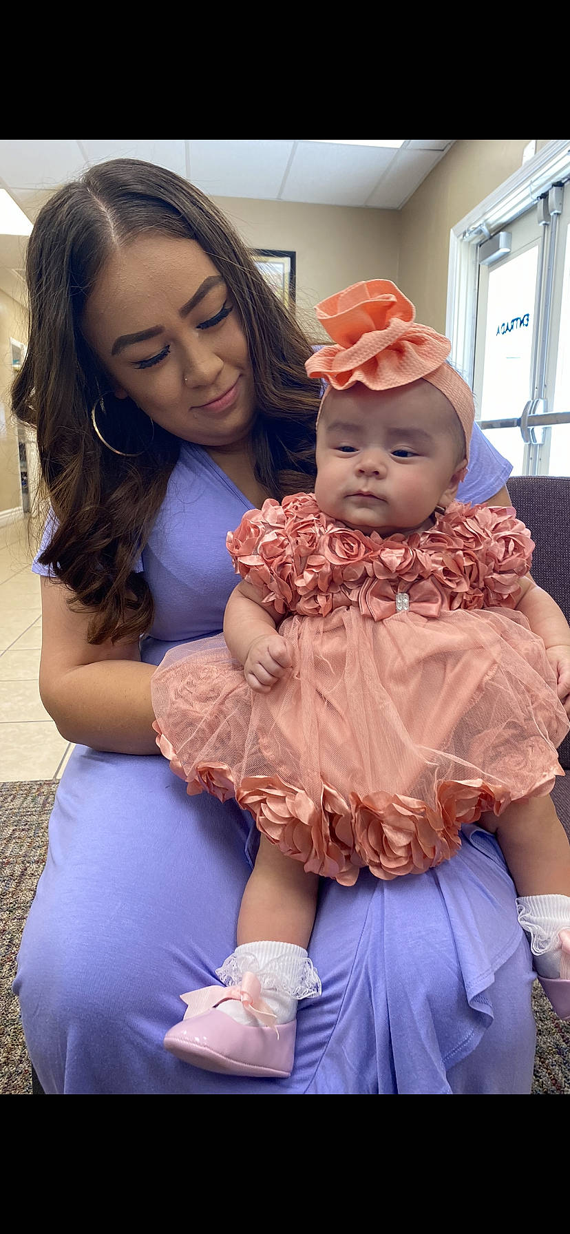 Aaylah joined the competition — help win amazing prizes! baby, baby_toddler_clothing, child, costume, dress, event, face, facial_expression, fun, hairstyle, happy, hat, headgear, headwear, interaction, jewellery, joy, person, pink, purple