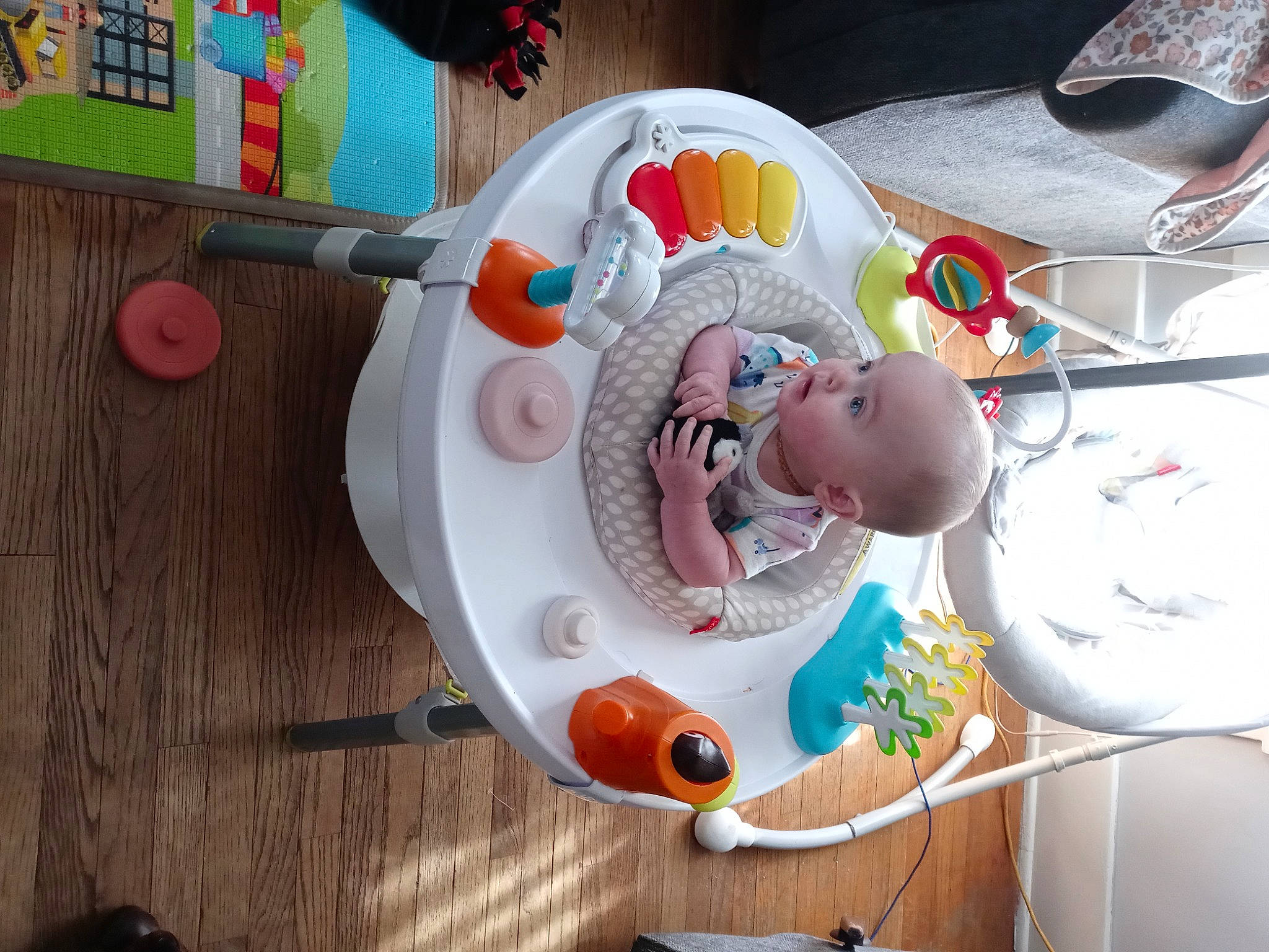 Kierzlyn joined the competition — help win amazing prizes! art, baby, baby_products, baby_safety, baby_toddler_clothing, baby_toys, child, hardwood, person, play, room, smile, tableware, toddler, toy, wood