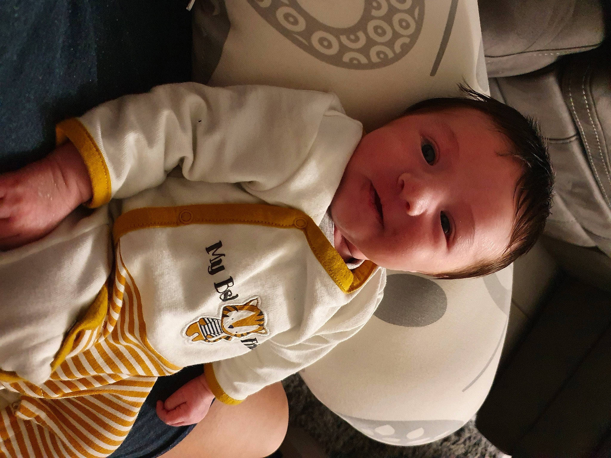 Soann participe au concours pour gagner de l'argent avec cette photo : arm, baby, baby_products, cheek, child, cool, mouth, person, product, toddler