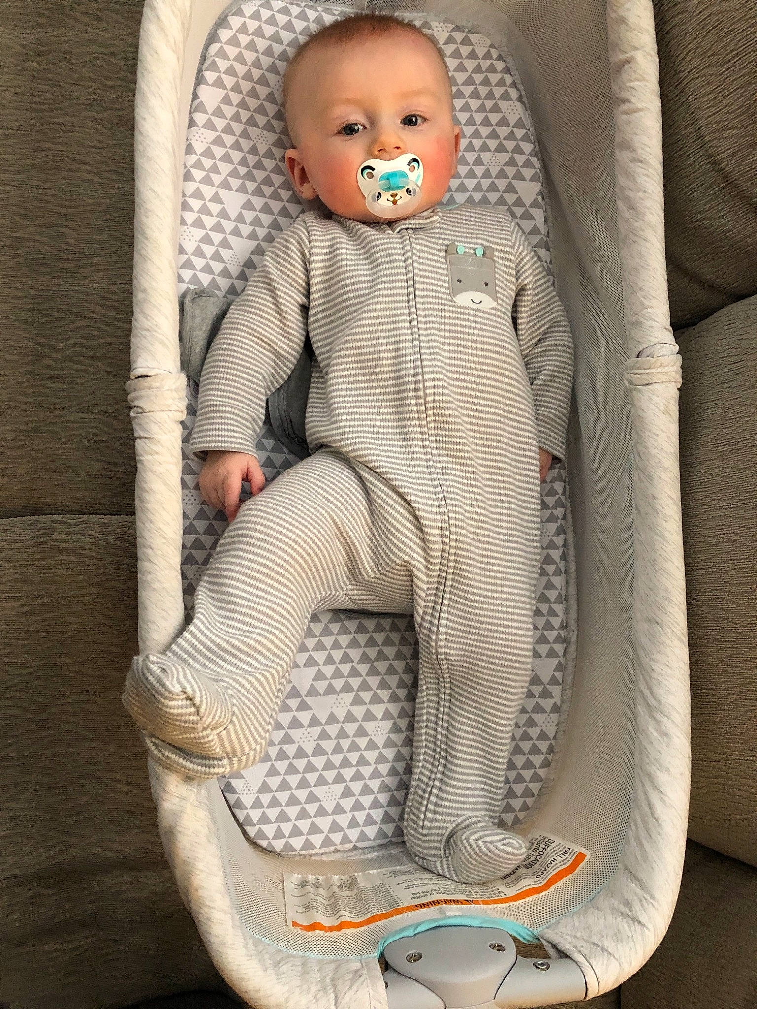 Conrad joined the competition — help win amazing prizes! baby, baby_in_car_seat, car_seat, child, comfort, joy, person, toddler