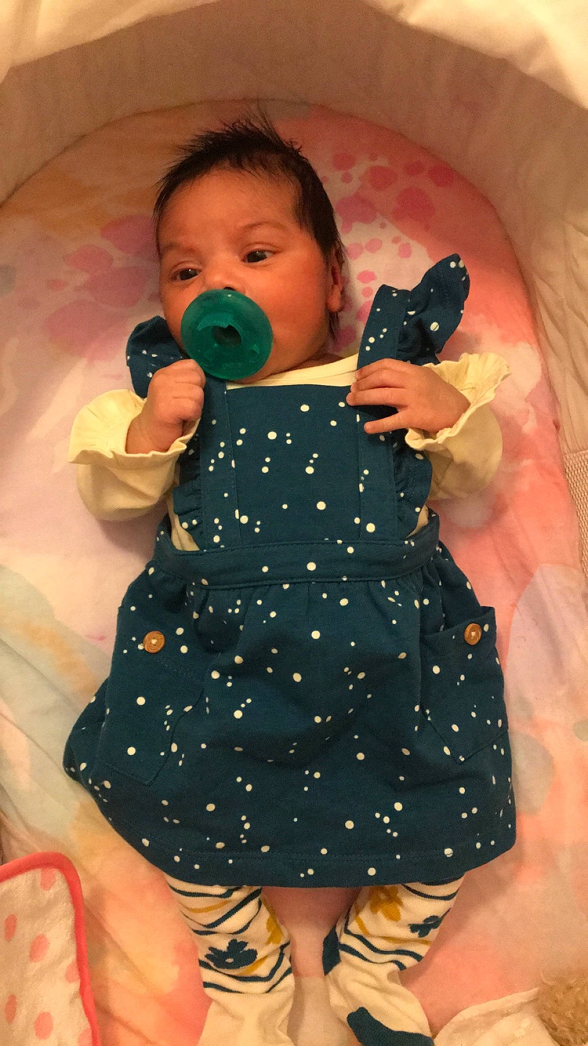 Angelica joined the competition — help win amazing prizes! baby_toddler_clothing, cheek, dress, eye, eyelash, finger, gesture, hair, hairstyle, head, human_body, leg, neck, one_piece_garment, person, pink, red, shoulder, skin, sleeve