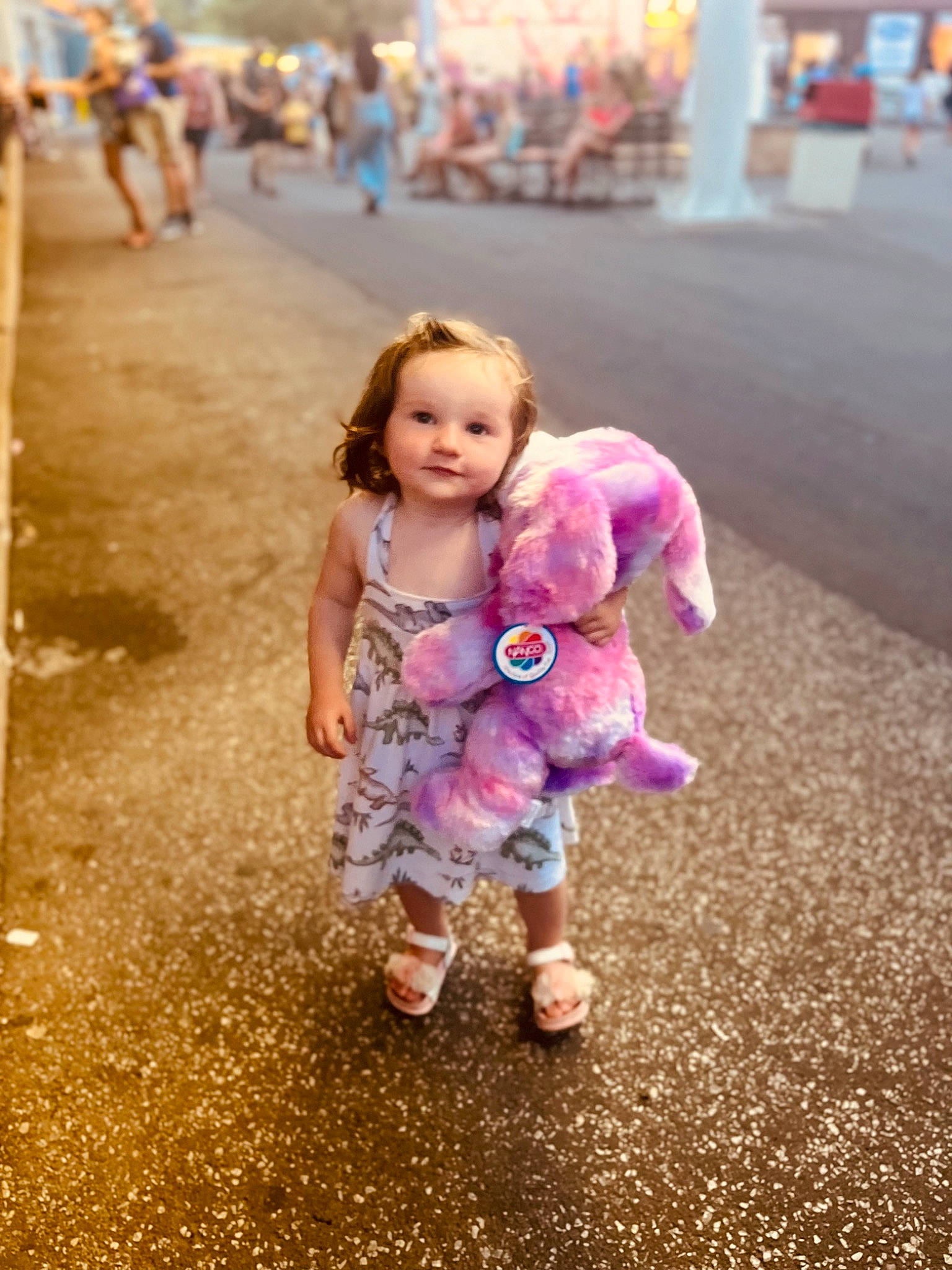 Nova joined the competition — help win amazing prizes! blond, child, city, fun, grass, happy, leisure, magenta, person, play, recreation, road, sitting, street, summer, toddler, tourism, travel, vacation, vertebrate