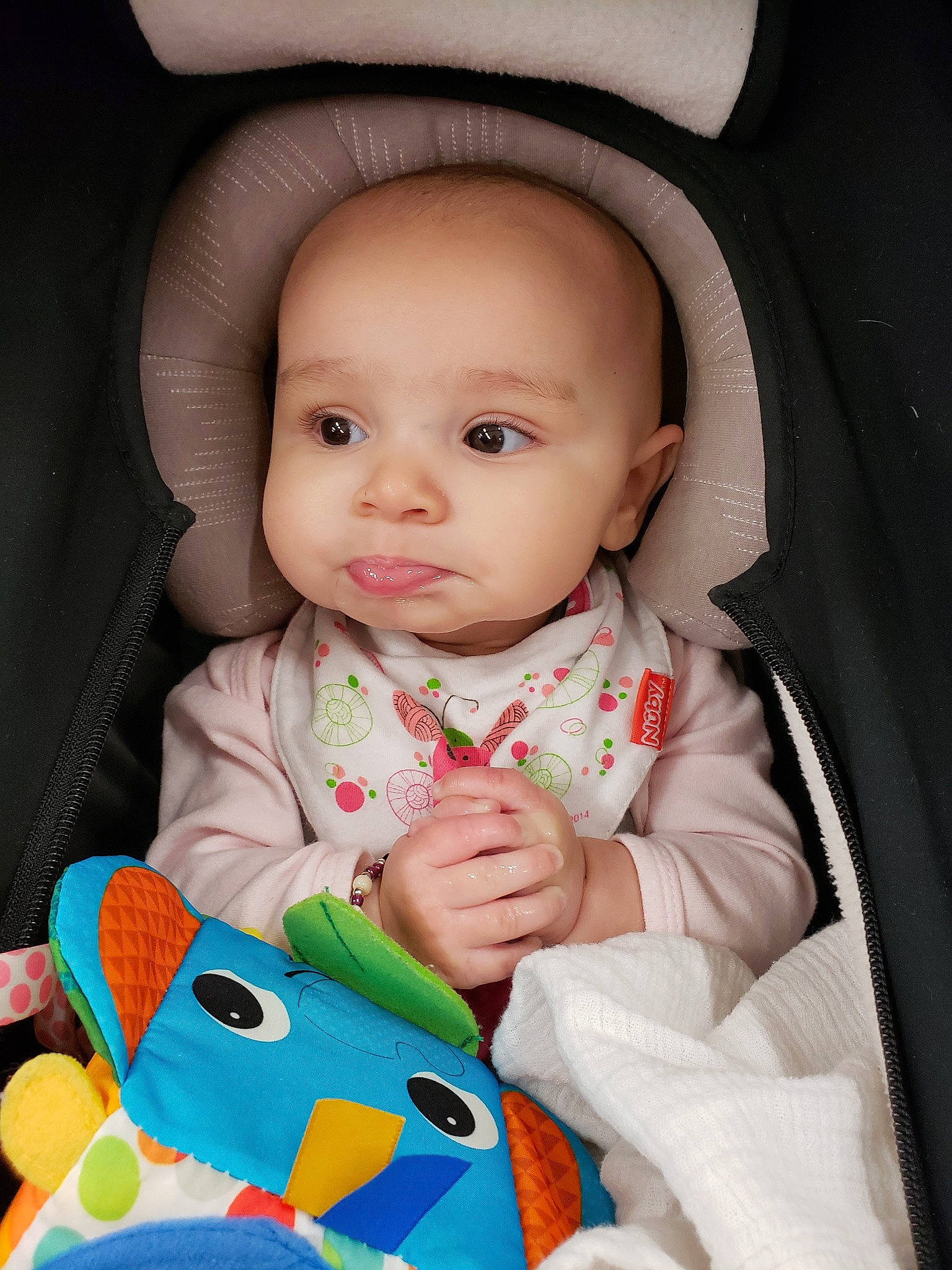 Deanna joined the competition — help win amazing prizes! baby_products, boy, cheek, child, eye, fun, girl, happiness, infant, iris, nose, organ, person, play, product, sitting, skin, smile, toddler