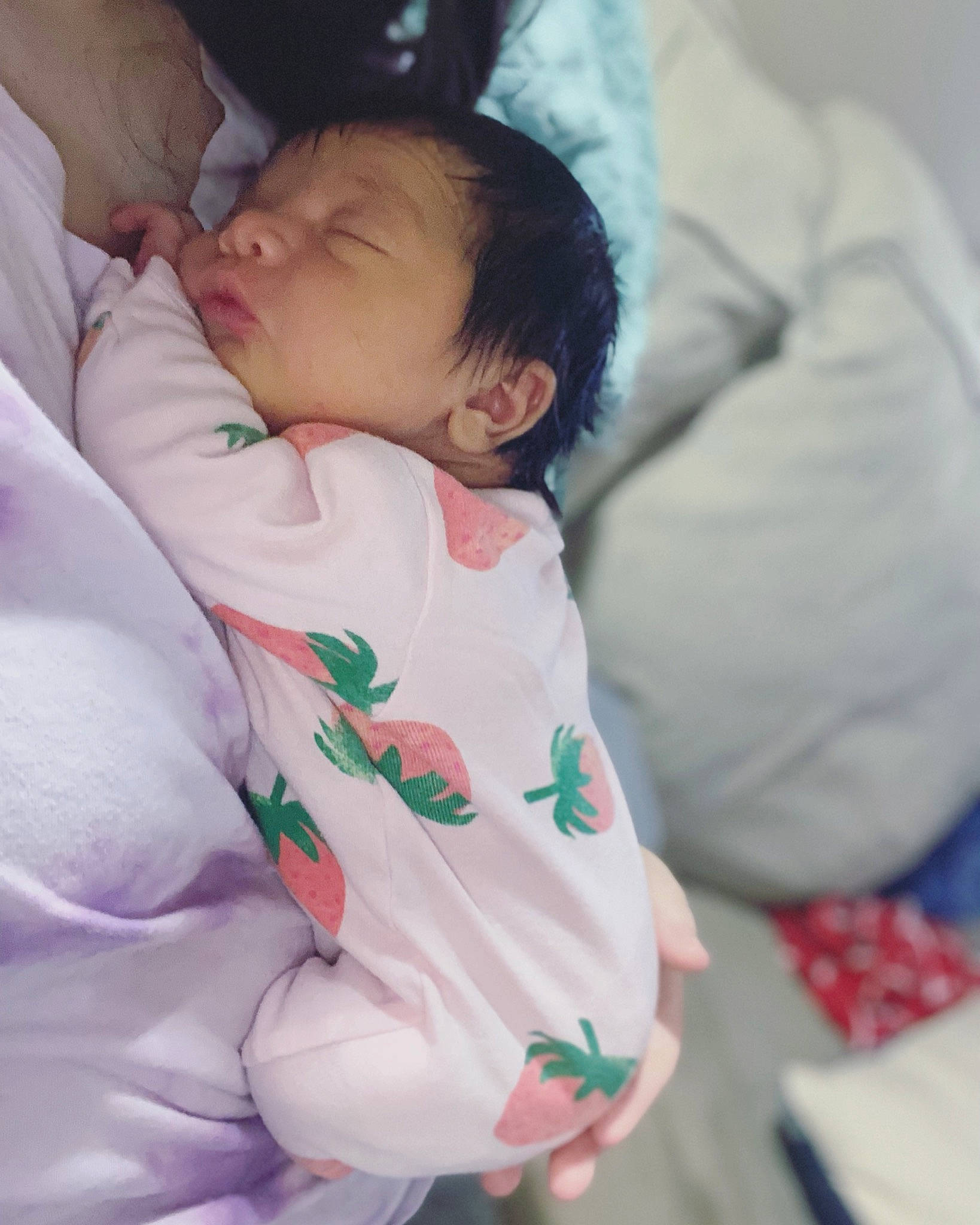 Haislee is registered to the contest to win money with this photo: baby, baby_products, baby_sleeping, baby_toddler_clothing, bedtime, carmine, cheek, child, comfort, facial_expression, finger, gesture, hair, happy, linens, nap, nose, person, skin, sleeve