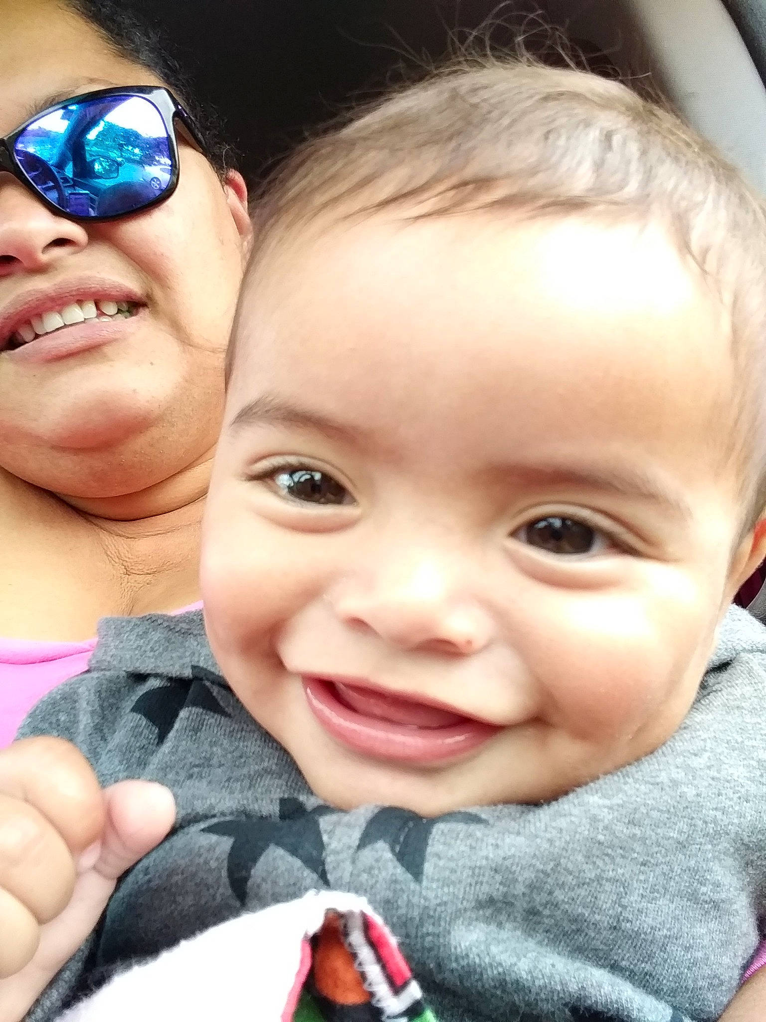 Keona is registered to the contest to win money with this photo: cheek, child, chin, cool, emotion, eye, eyebrow, eyewear, face, forehead, glasses, head, infant, joy, lip, mouth, nose, person, skin, smile