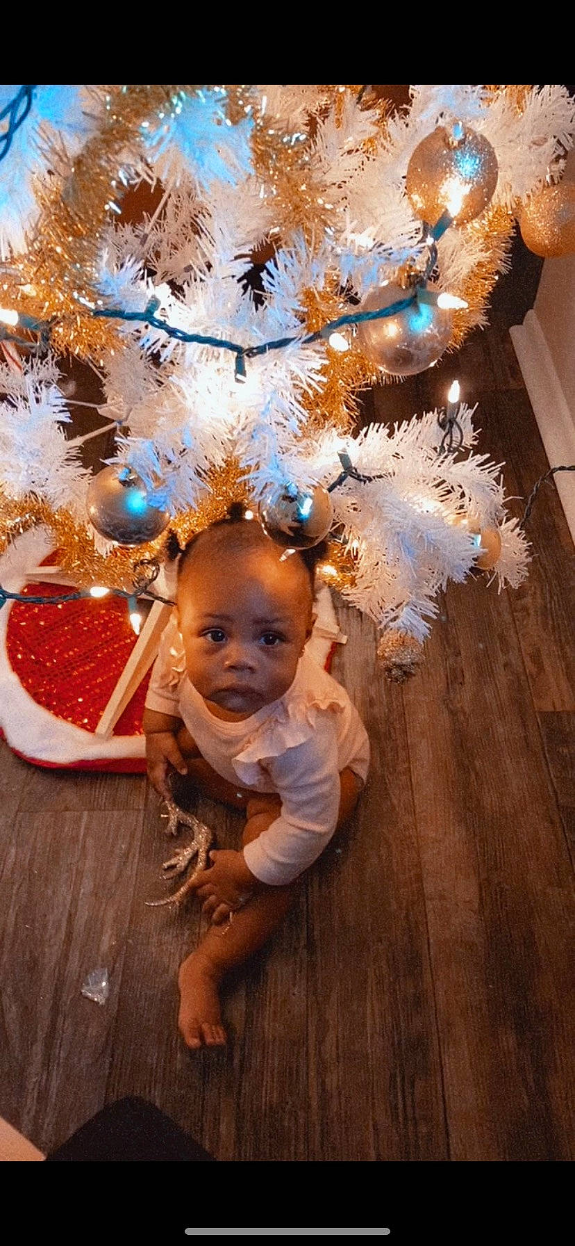 Nylaih joined the competition — help win amazing prizes! baby, child, christmas_decoration, christmas_eve, christmas_ornament, citrus, conifer, event, fun, happy, holiday, holiday_ornament, ornament, people_in_nature, person, plate, toddler, tradition, twig, winter