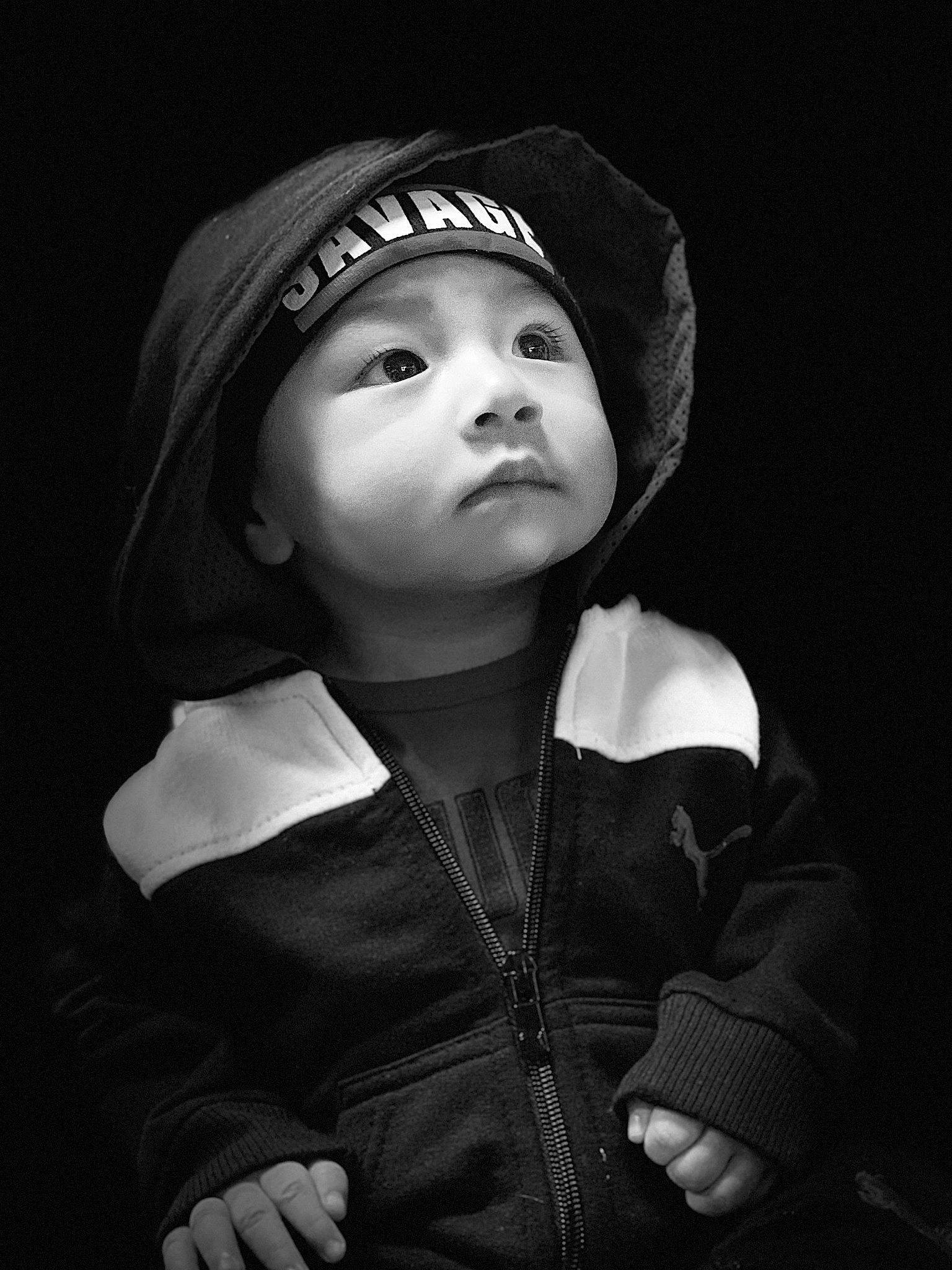Cesar joined the competition — help win amazing prizes! black, black_and_white, cheek, child, cool, eye, face, head, headgear, lip, monochrome, monochrome_photography, mouth, outerwear, person, photograph, photography, portrait, portrait_photography, smile
