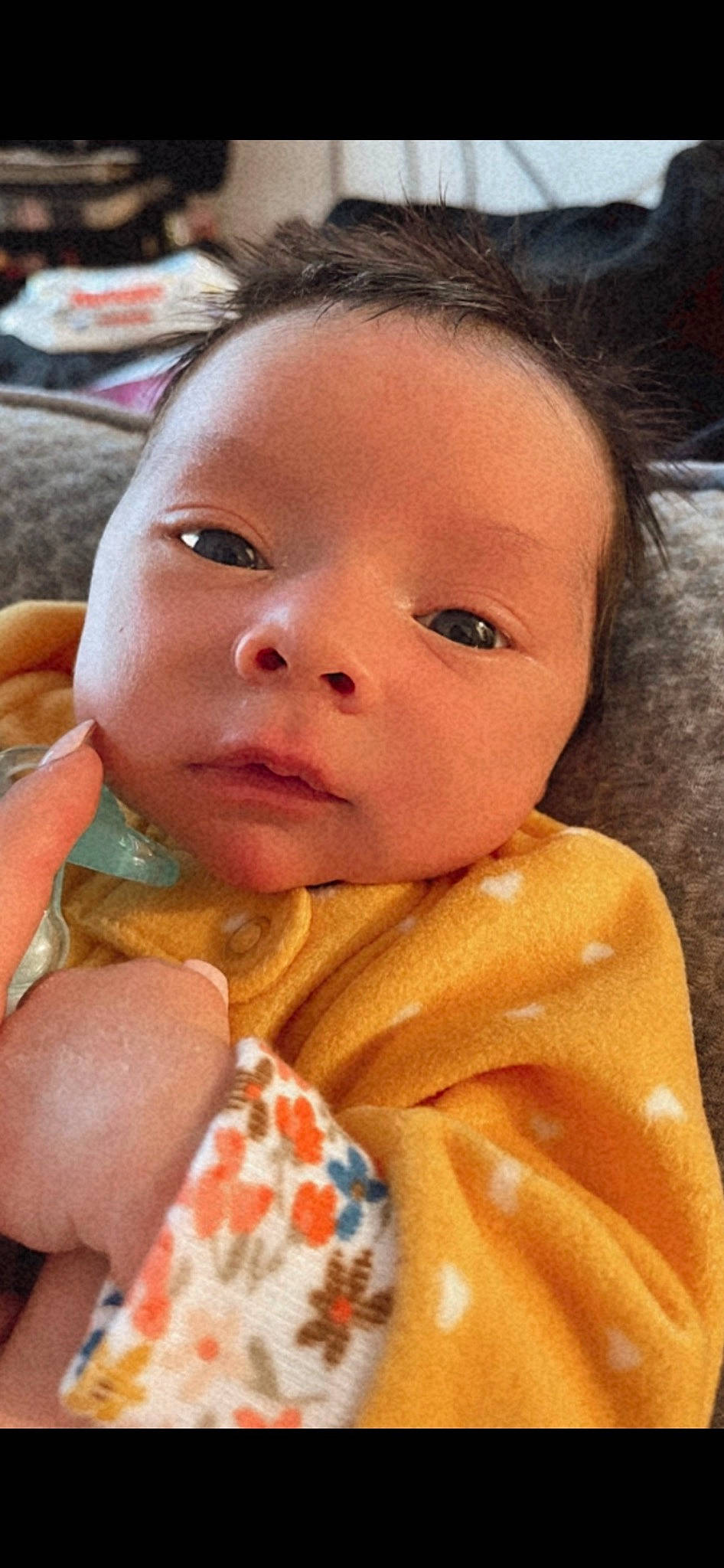 Margot joined the competition — help win amazing prizes! arm, baby, cheek, chin, ear, eye, eyebrow, eyelash, facial_expression, gesture, hairstyle, head, human_body, iris, leg, lip, mouth, neck, nose, person